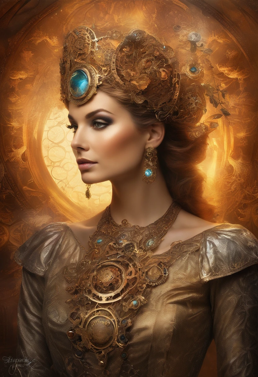 Goddess with iridescent and opalescent shimmer; Broken Glass effect with volumetric light and auras; insane depth background, molecular textures; inspired by flower petals and ethereal nature; breathtaking beauty and pure perfection, unforgettable energy; vivid color reflections, impressive rays, trending on artstation, sharp focus, studio photo, intricate details, highly detailed, by greg rutkowski