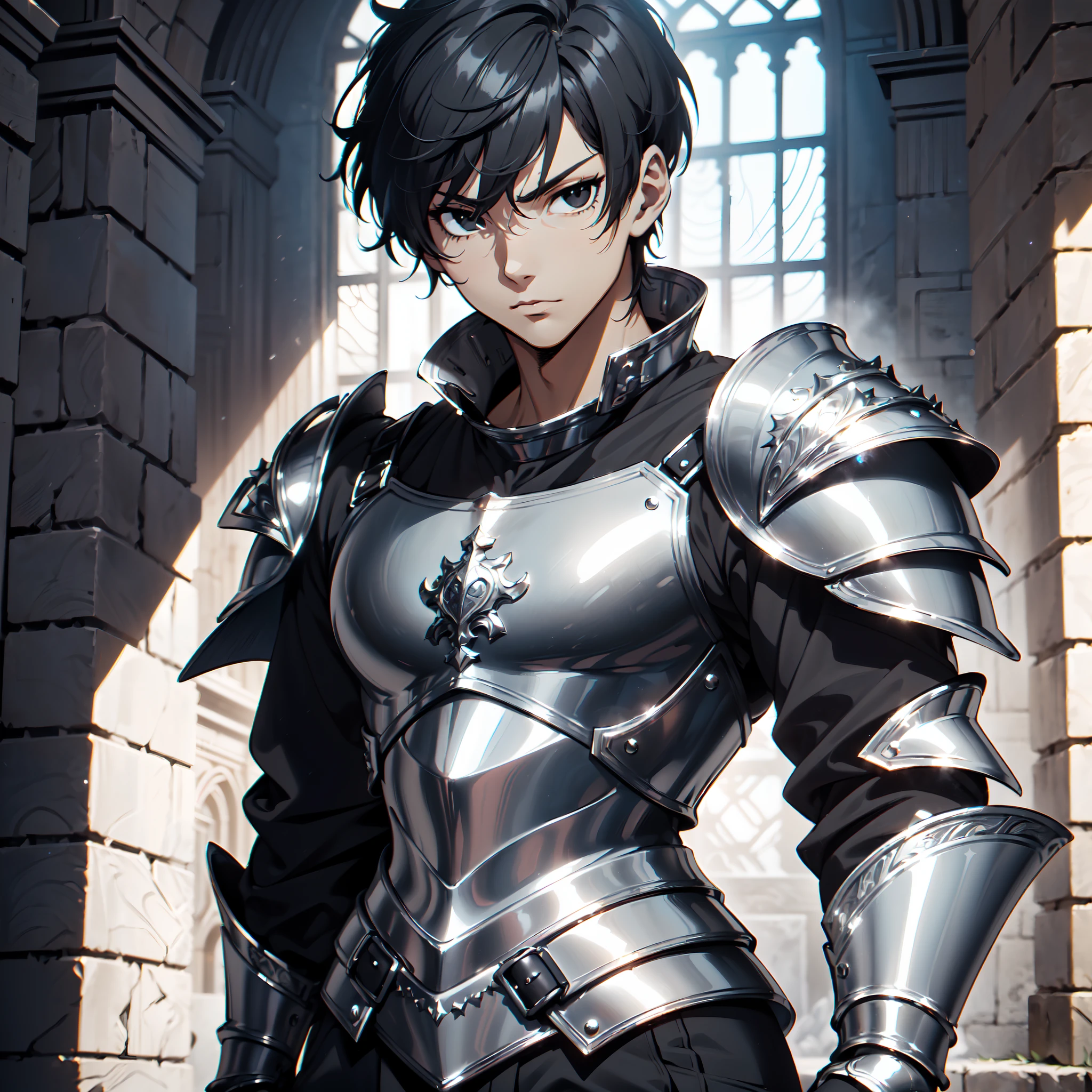 128K Ultra High Definition,
128K Ultra High Quality,
128K Ultra High Resolution,
Best Definition,
Best Quality,
Best Resolution,
Perfectly Detailed,
Perfectly Designed,
Extremely Detailed,
Extremely Designed,
Hyper Detailed,
Hyper Definition,
Hyper Quality,
Hyper Resolution,
Masterpiece,
(((Anime))),
Body Shot,
(((Boy))),
Handsome,
Muscular Body,
(((Black Short Hair))),
(((Black Eyes))),
(((Hyper Detailed & Perfectly Designed Silver Armor Plates))),
(((Hyper Detailed & Perfectly Designed Engraving Jeweled Baron Armor))),
(((Inside Of Medieval Royal Palace Background Scenery))),