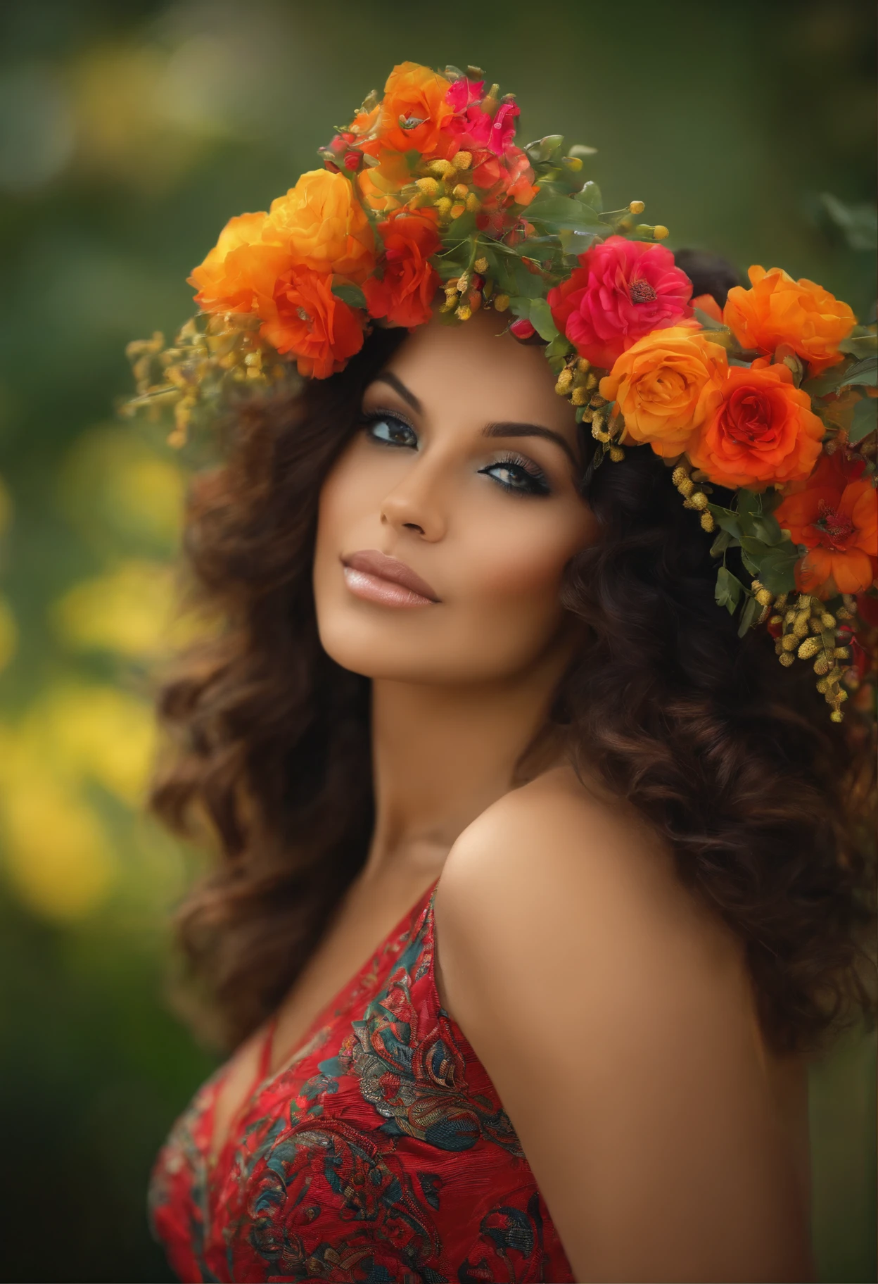 a beautiful woman