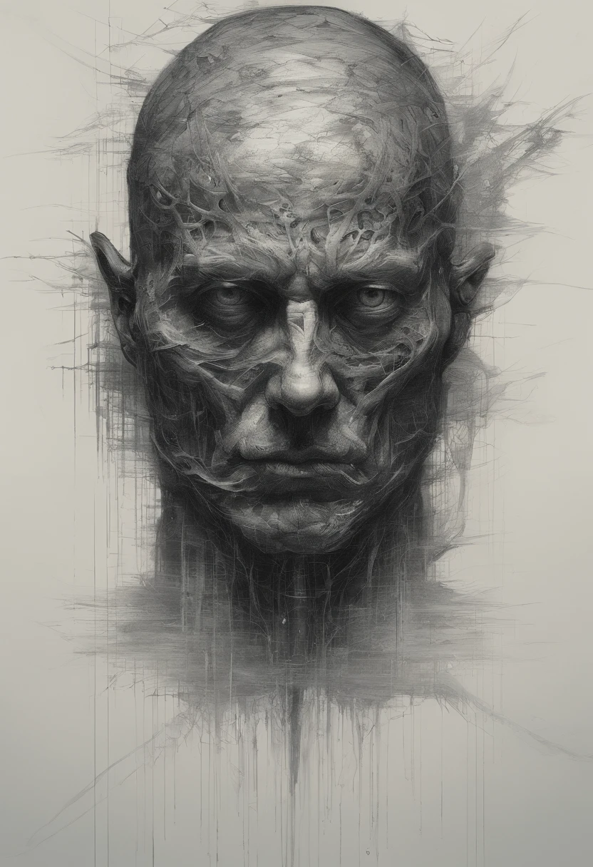 Perfect centralization, coelho (franco)de Donnie, Standing position, beleza abstrata, Centrado, looking at the camera, Facing the camera, nearing perfection, sorrindo, sangrando, Dynamic, altamente detalhado, liso, foco nítido, 8k, high-definition resolution, illustration, arte de Carne Griffiths e Wadim Kashin, fundo branco