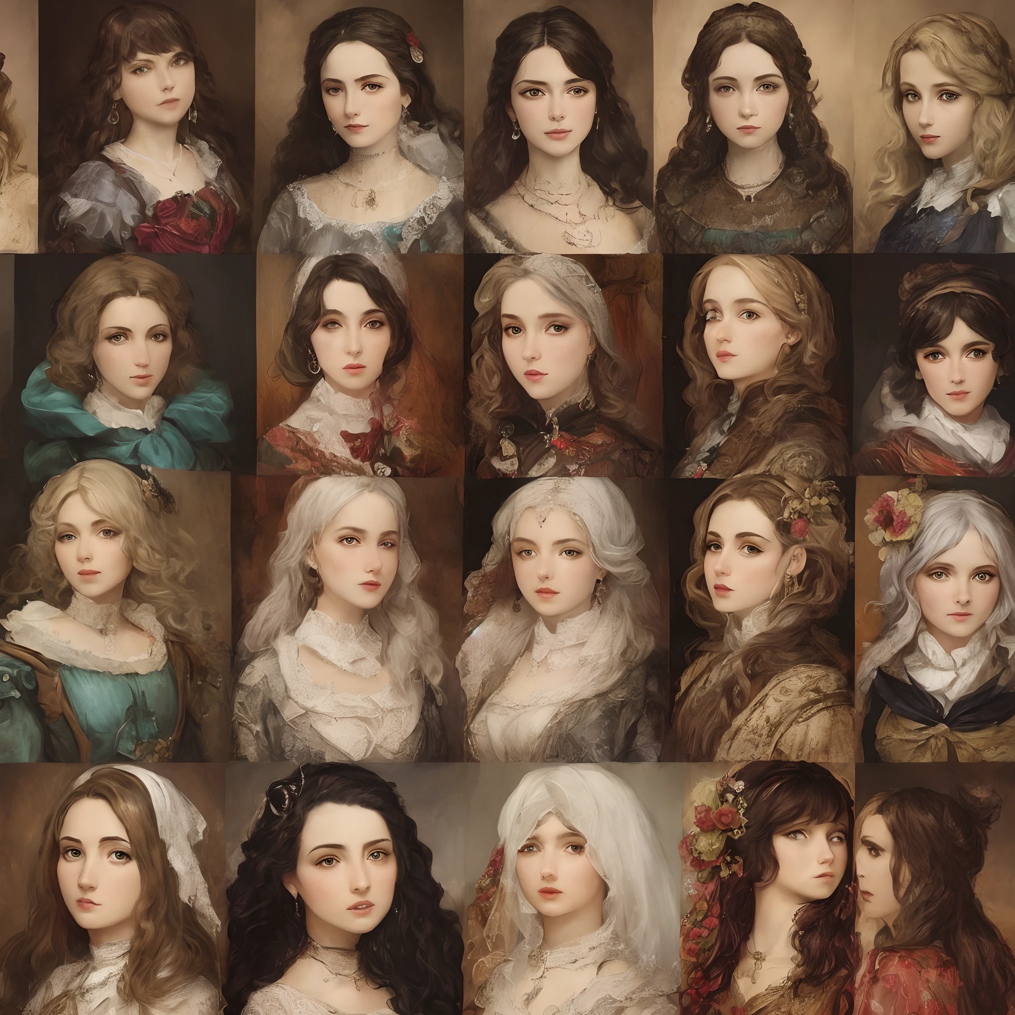Estatuas femeninas de mulheres bonitas de cor branca