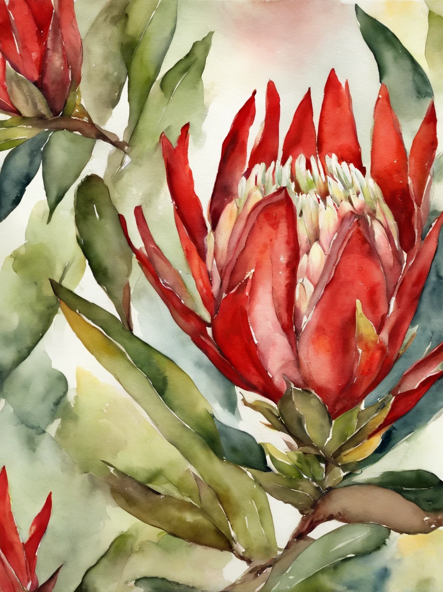 Red Protea