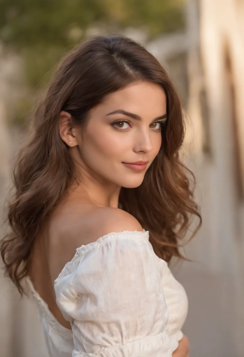 garota mexicana, 26 anos, cabelo castanho, olhos castanhos, retrato, mulher bonita, Olhos Hidratados, roupas casuais, Rosto bonito, jovem sexy, sorriso meigo, seios grandes, shorts jeans, top curtir com decote,Other position,outra posse, melhor qualidade existente, dancing