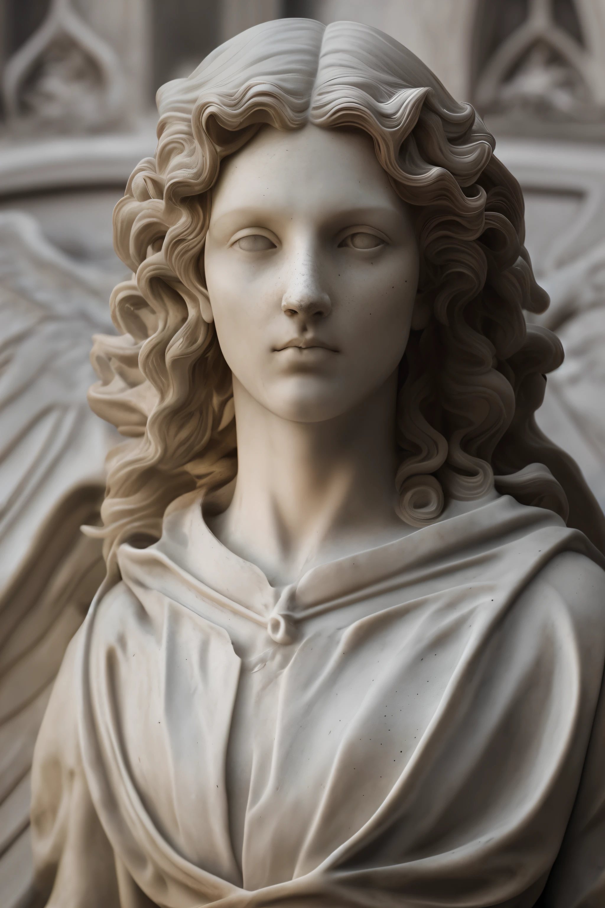 Create a realistic version of the Monument evocative of the 4th apparition of the Virgin Mary to the three little shepherds on August 19, 1917 in Valinhos
