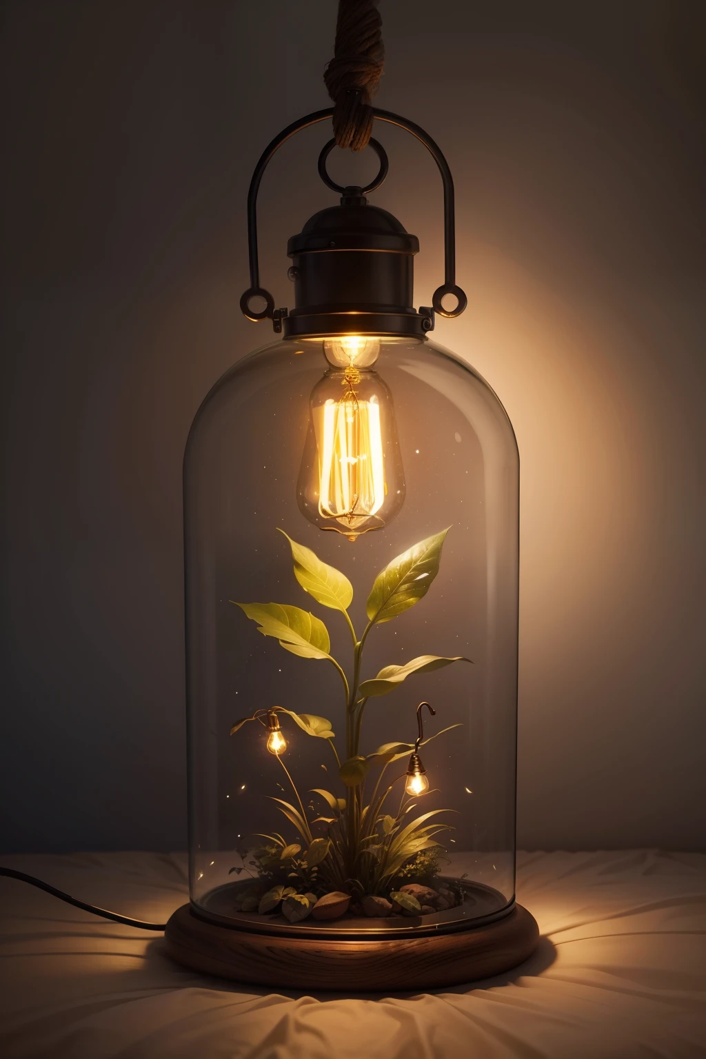 fireflies escaping lamp --auto