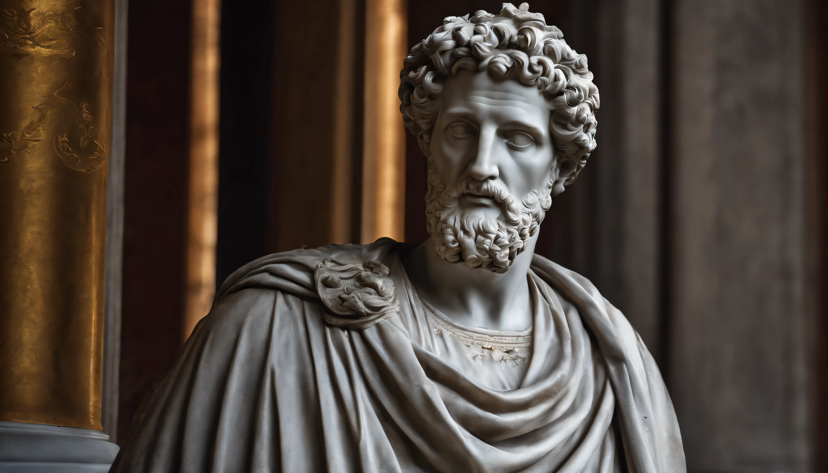 Create an image depicting Julius Caesare em roma