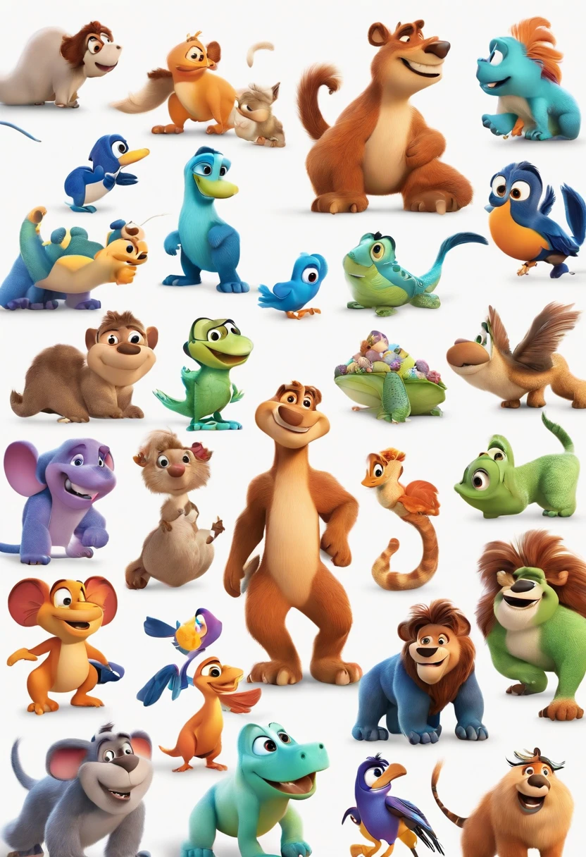 https://imgur.com/a/YC9Ko82 pixar style disney mascot