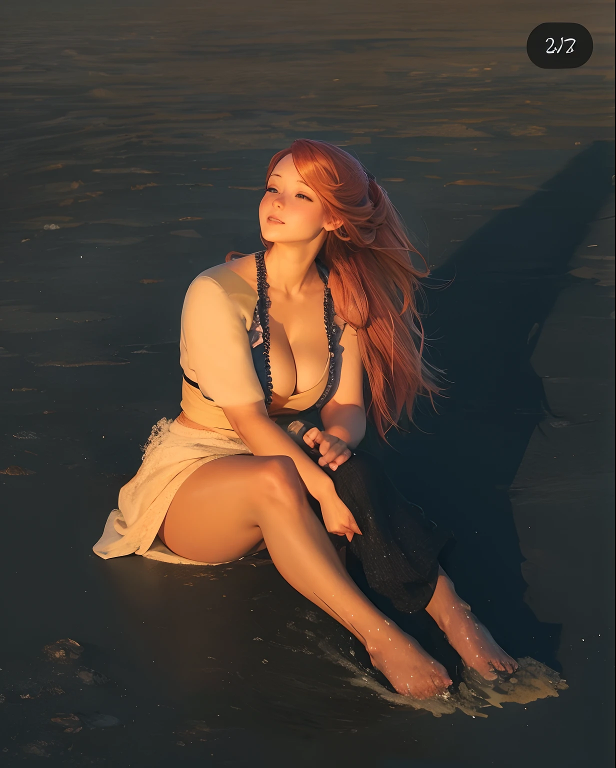 Animate my picture into a Disney Anime princess lively character