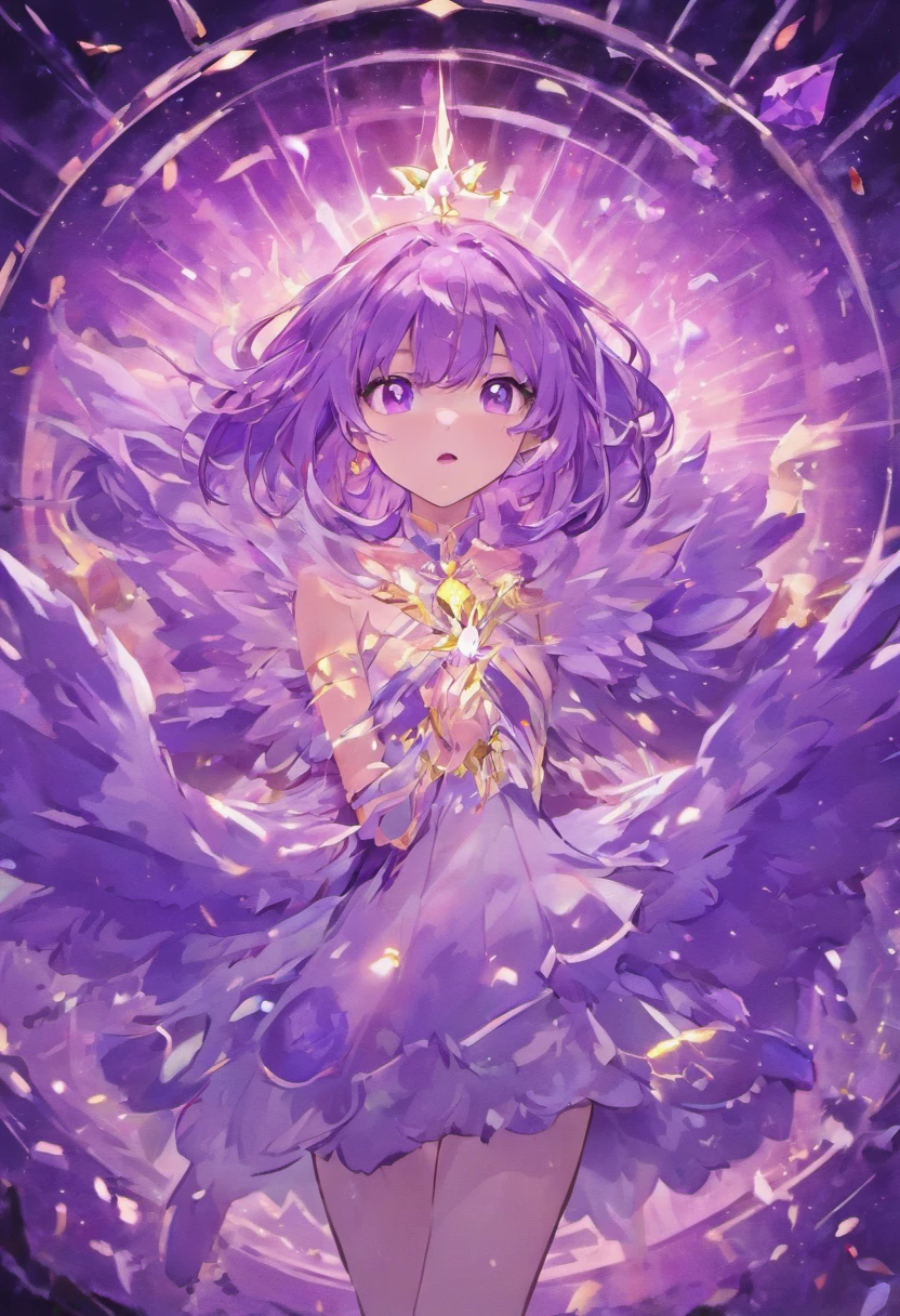 Amethyst gemstone