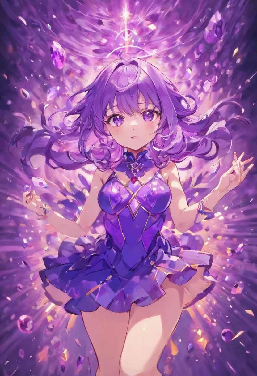 Amethyst gemstone