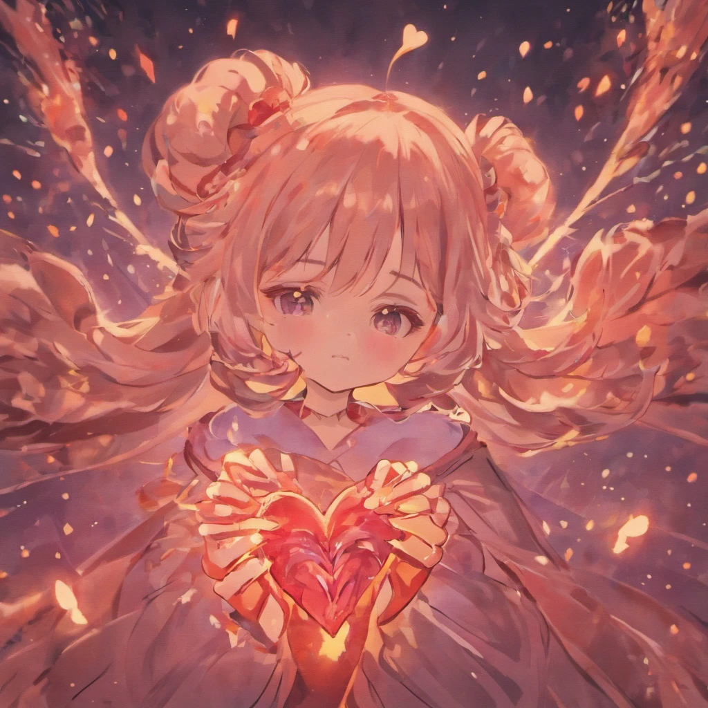 little heart art, cute, softy