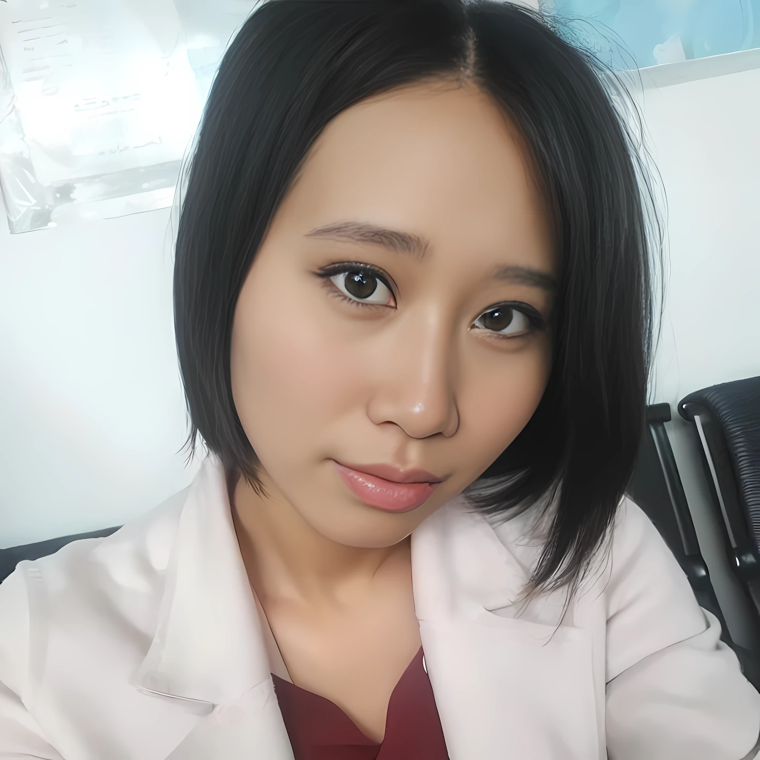 Masterpiece,Best quality,A high resolution, (with fair skin:1.4),Lips are tightly closed,(even skintone :1.2), fine eyebrows,Extremely detailed