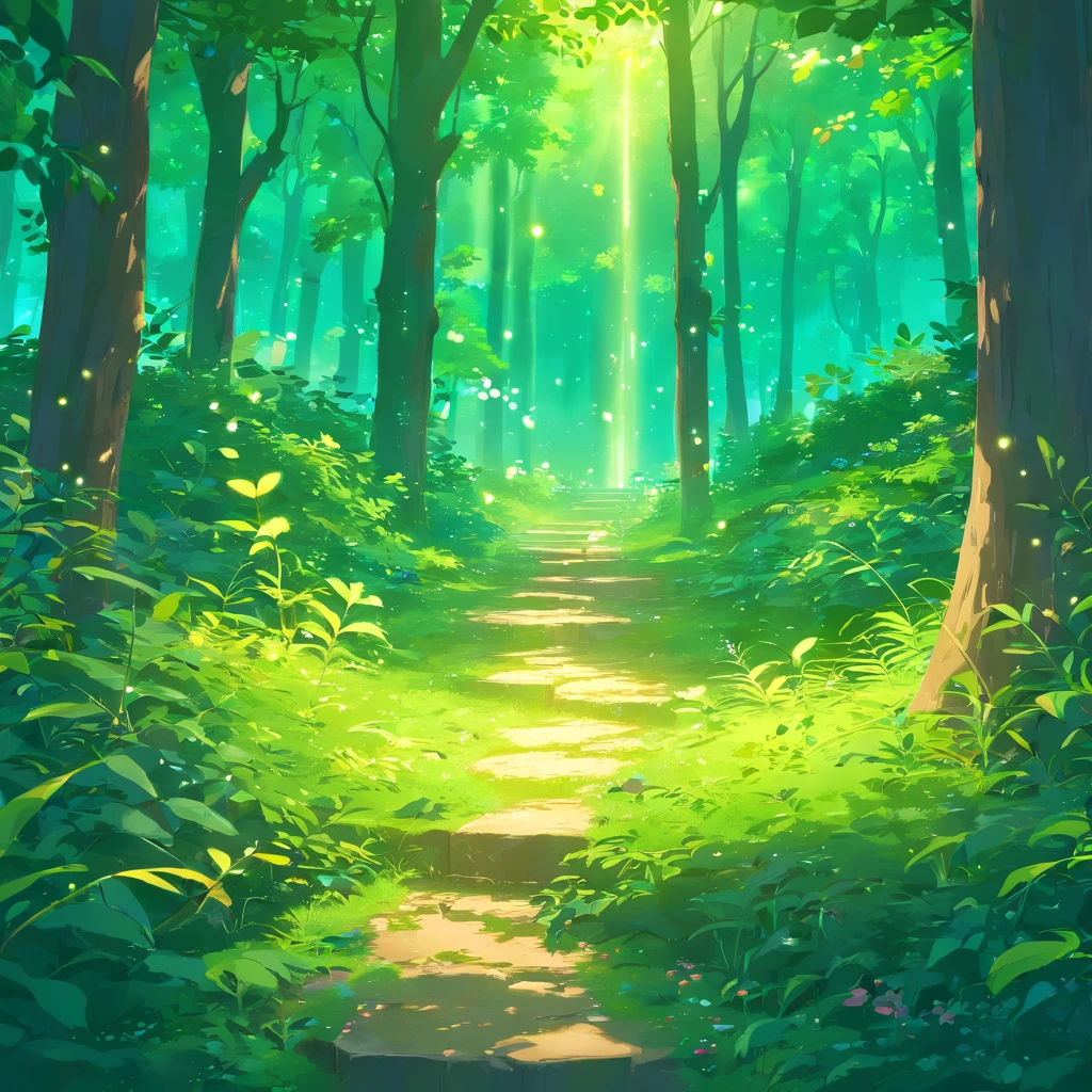Masterpiece, Best quality, (Very detailed CG Unity 8K wallpapers), (Best quality), (Most Best Illustration), (Best shadows), Forest theme with natural elements. Tall trees, quiet streams, Glowing small mushrooms, Surrounded by delicate leaves and branches, with fireflies and glowing particle effects,, (nature elements), (Jungle theme), (Leaves), (branches), ( glowworm), Butterflies, (Delicate leaves), (Glow), (particle fx). , Isometric 3D, Octane rendering, Ray tracing, Super detailed