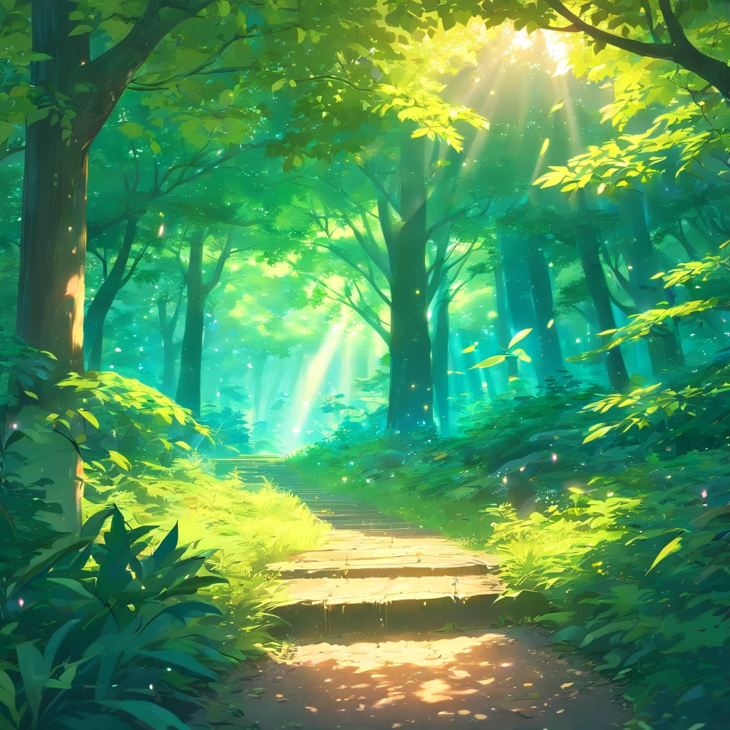 Masterpiece, Best quality, (Very detailed CG Unity 8K wallpapers), (Best quality), (Most Best Illustration), (Best shadows), Forest theme with natural elements. Tall trees, quiet streams, Glowing small mushrooms, Surrounded by delicate leaves and branches, with fireflies and glowing particle effects,, (nature elements), (Jungle theme), (Leaves), (branches), ( glowworm), Butterflies, (Delicate leaves), (Glow), (particle fx). , Isometric 3D, Octane rendering, Ray tracing, Super detailed