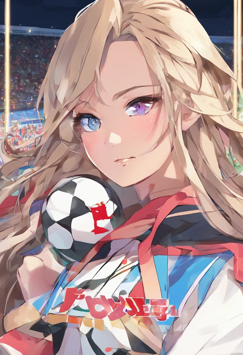(Kaguya personaje ficticio del anime Kaguya sama solve is war) , 1 mujer, trotando,jugando futbol, Easy concentration expression, ropa de futbol blanca, muslos grandes, pechos grandes, sudor, cabello mojado, (estadio fondo de pantalla CG 8k extremadamente detallado), la mejor calidad, solo, 1girl, cinematography lighting, fondo detallado de estadio de futbol, hermosos ojos detallados, pupilas brillantes, (un extremadamente delicado y hermoso), (Description of Eyes beautiful and detailed), ((ultra detallado, obra maestra,))