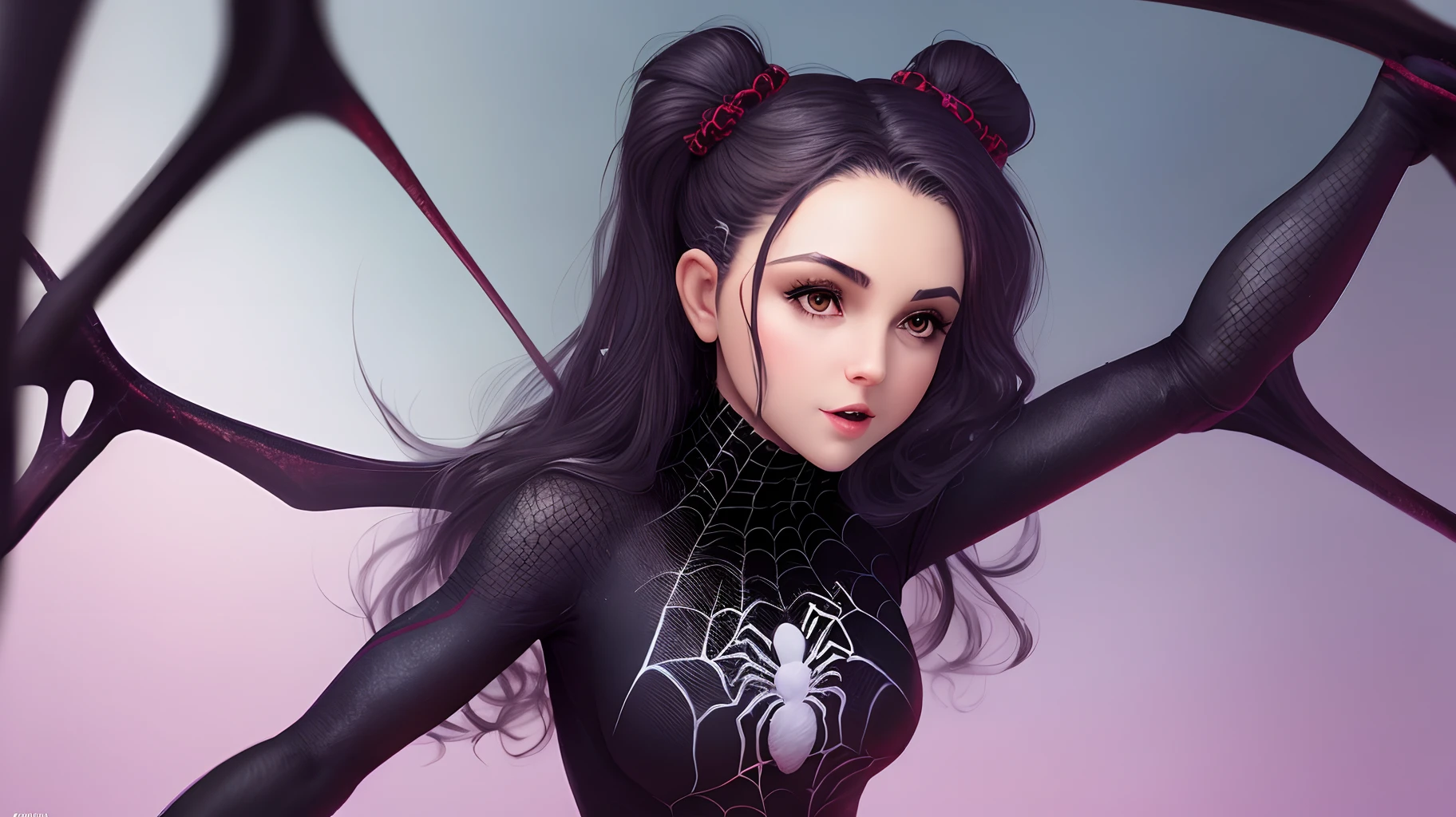 Grelha de aranha nua