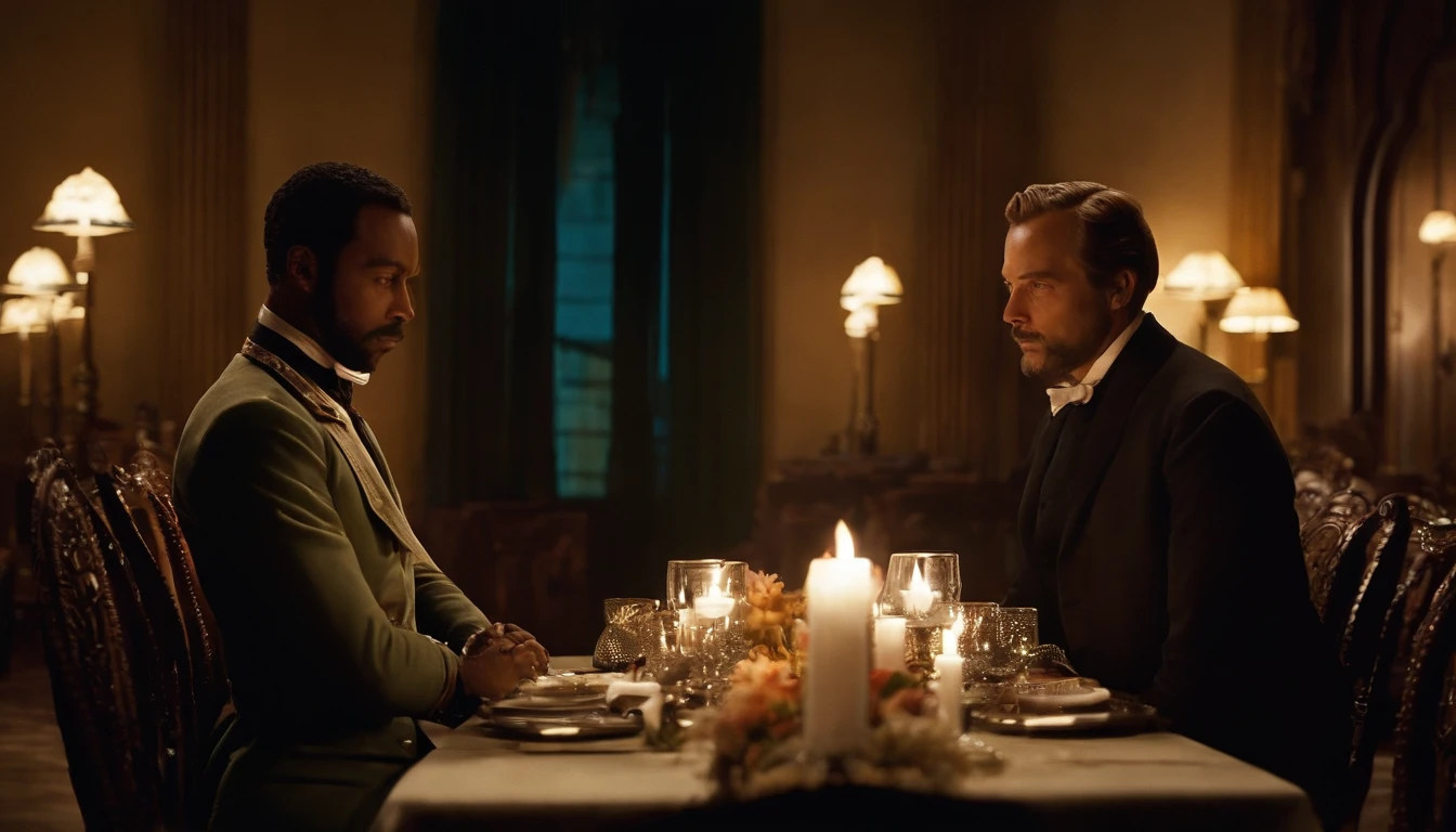 The night before the attack, Django had a solitary moment of reflection. He remembered Maria and the nights they spent together dreaming of a better future. He swore to himself that he would not let her memory die in vain.