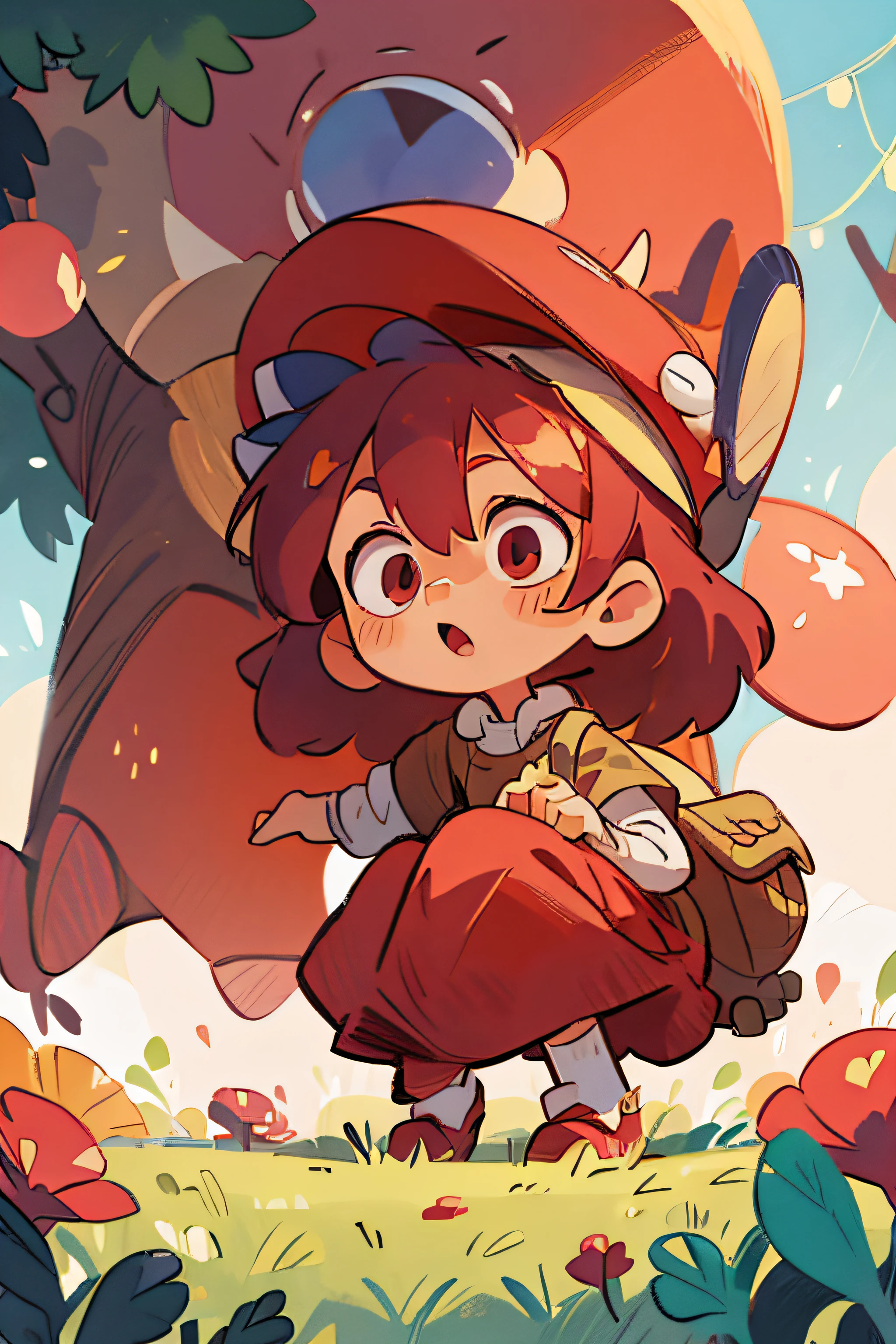 Illustration, Little red hat