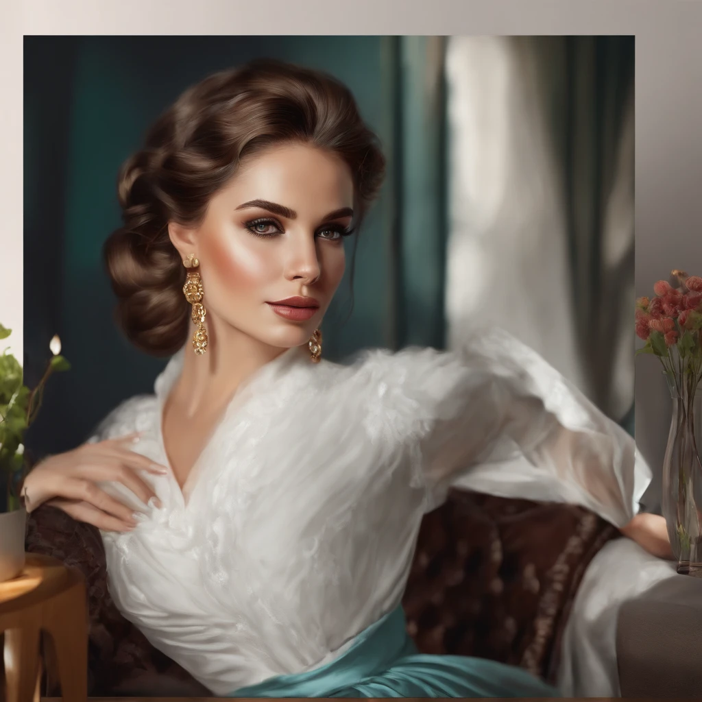 Draw the most beautiful woman