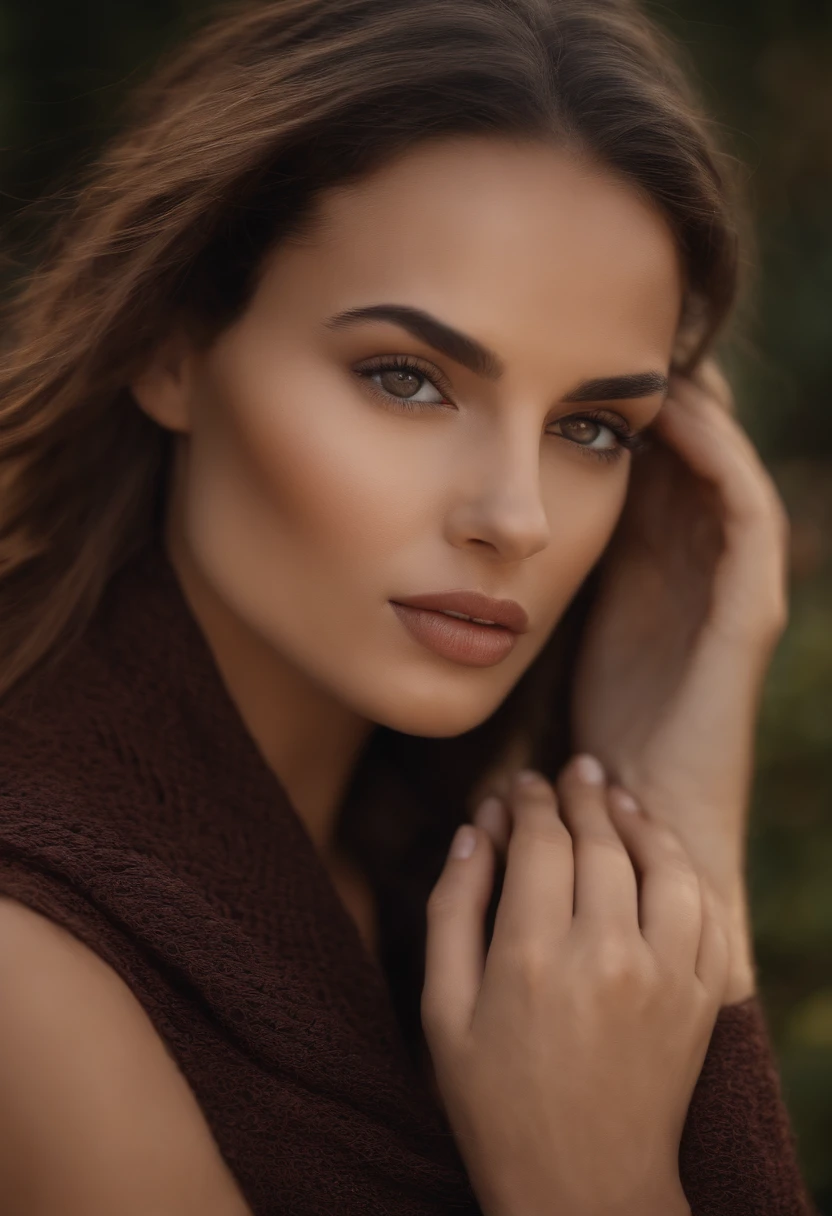 (Vue de face) Highly detailed photograph of an Italian, Detailed background to coffee, (aux cheveux noirs), (dark eyes) (beautiful symmetrical face) Pleasant and well-defined nose, (well-marked and angular jaw), Proportioned and full lips, Stunning realistic photographs, Realistic soft color, Rendu octane, intricate high detail, mise au point nette, Superbe couleur, Taken with a DSLR camera, 32k resolution, Best quality, (Focus sur la texture de la peau)