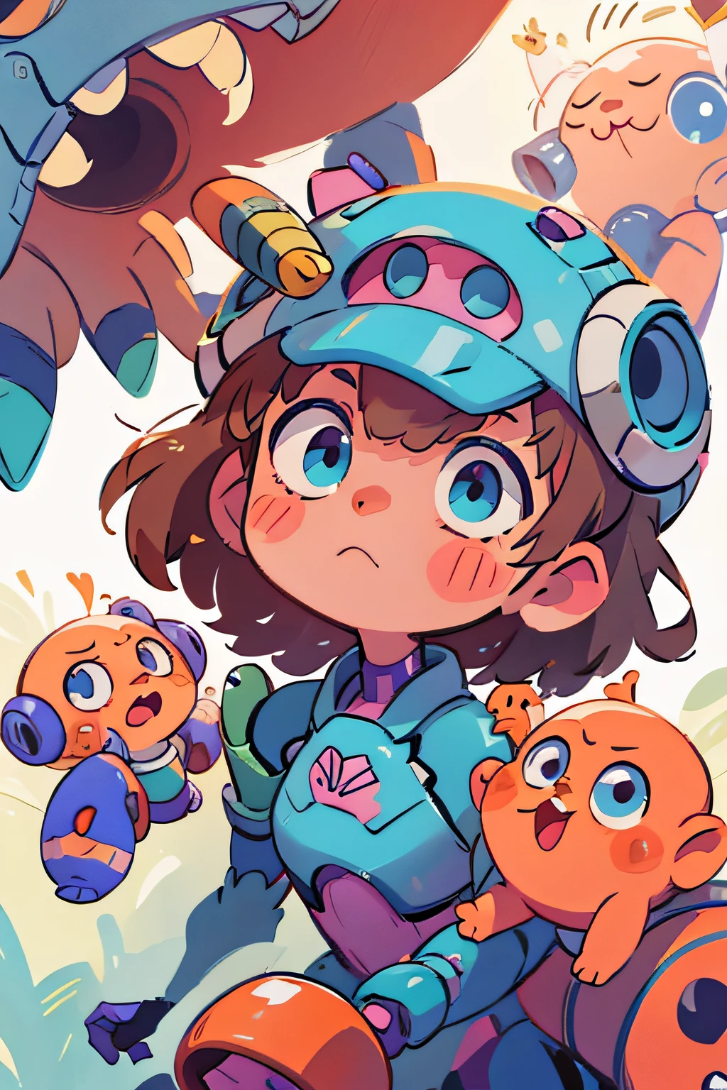 childrens illustration, robotical