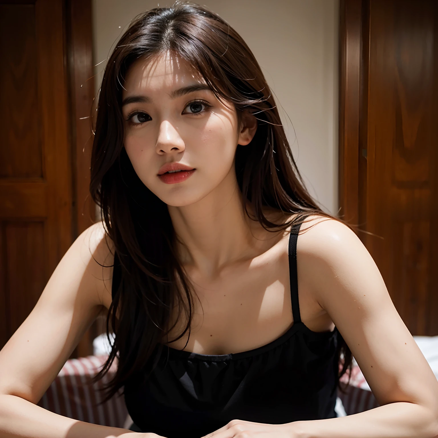 beautiful sexy malay girl , attractive pose