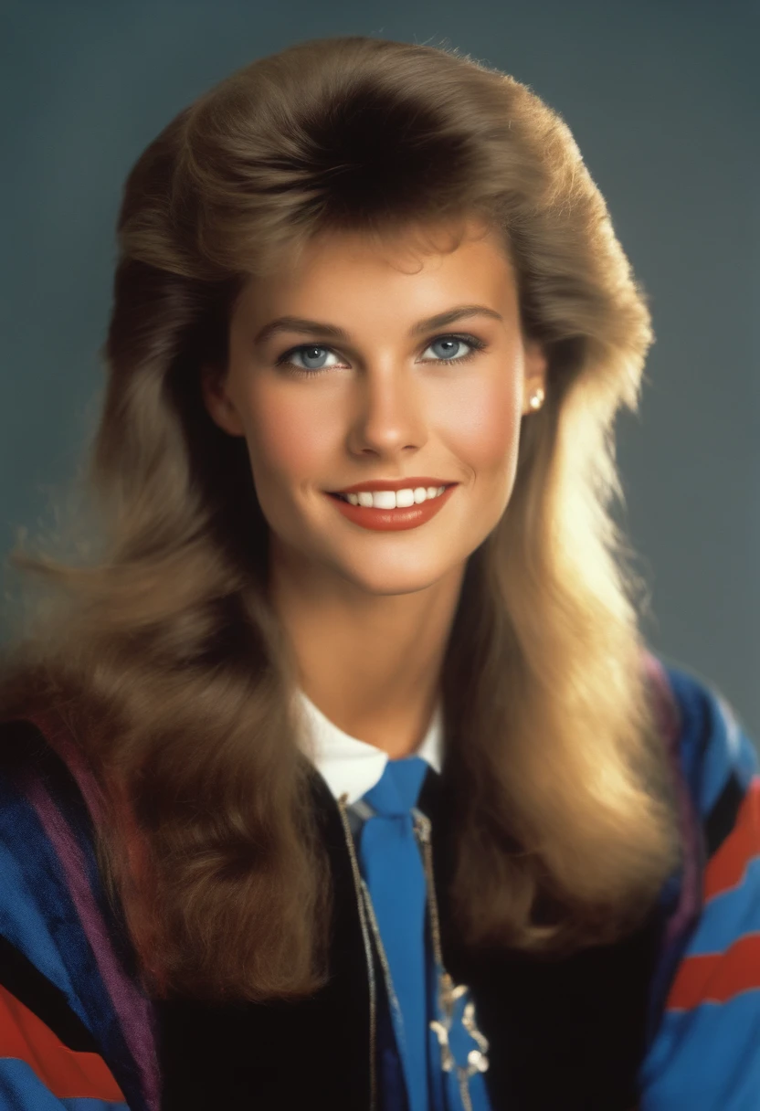 80s yearbook photo