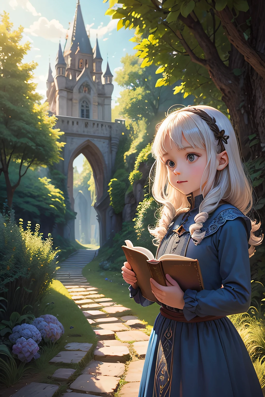 "The Journey of the Fairy Tale Keepers":
Take readers on a journey with children who become guardians of fairy tales. How they protect and live adventures in these classic stories? Coloquem os personagens de frente