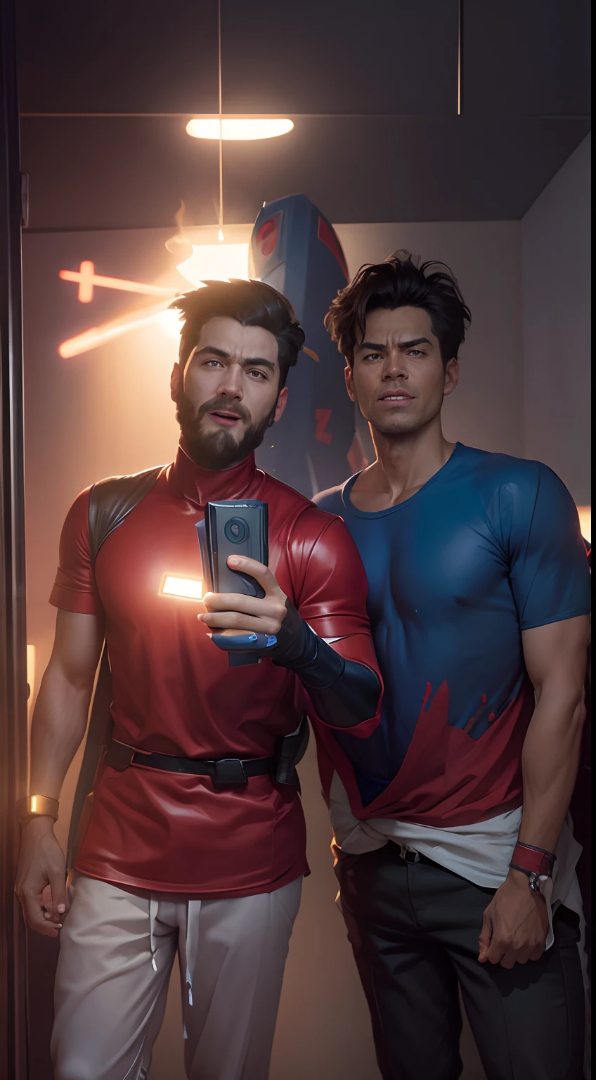 Turn into marvel super hero's