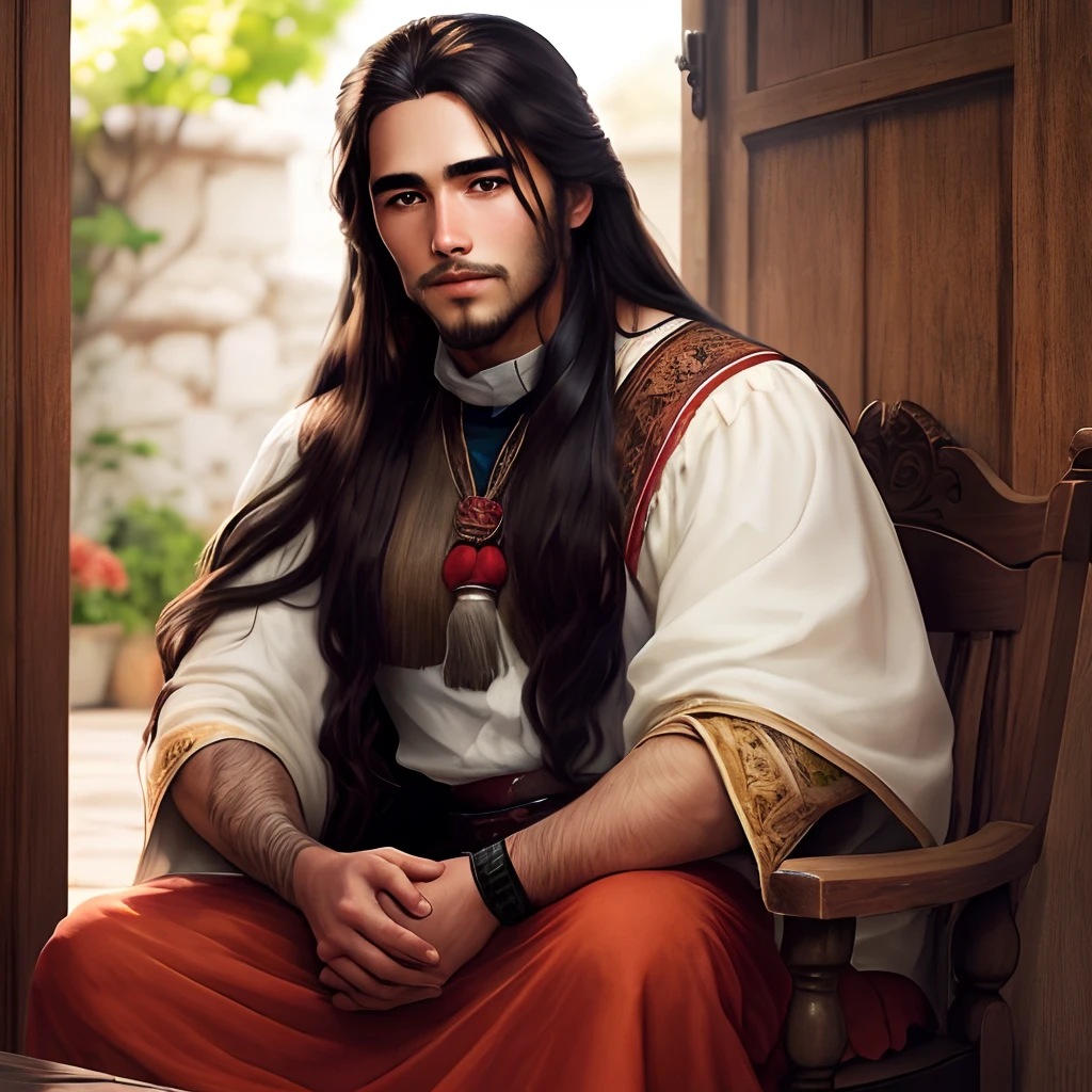 mexican male long hair