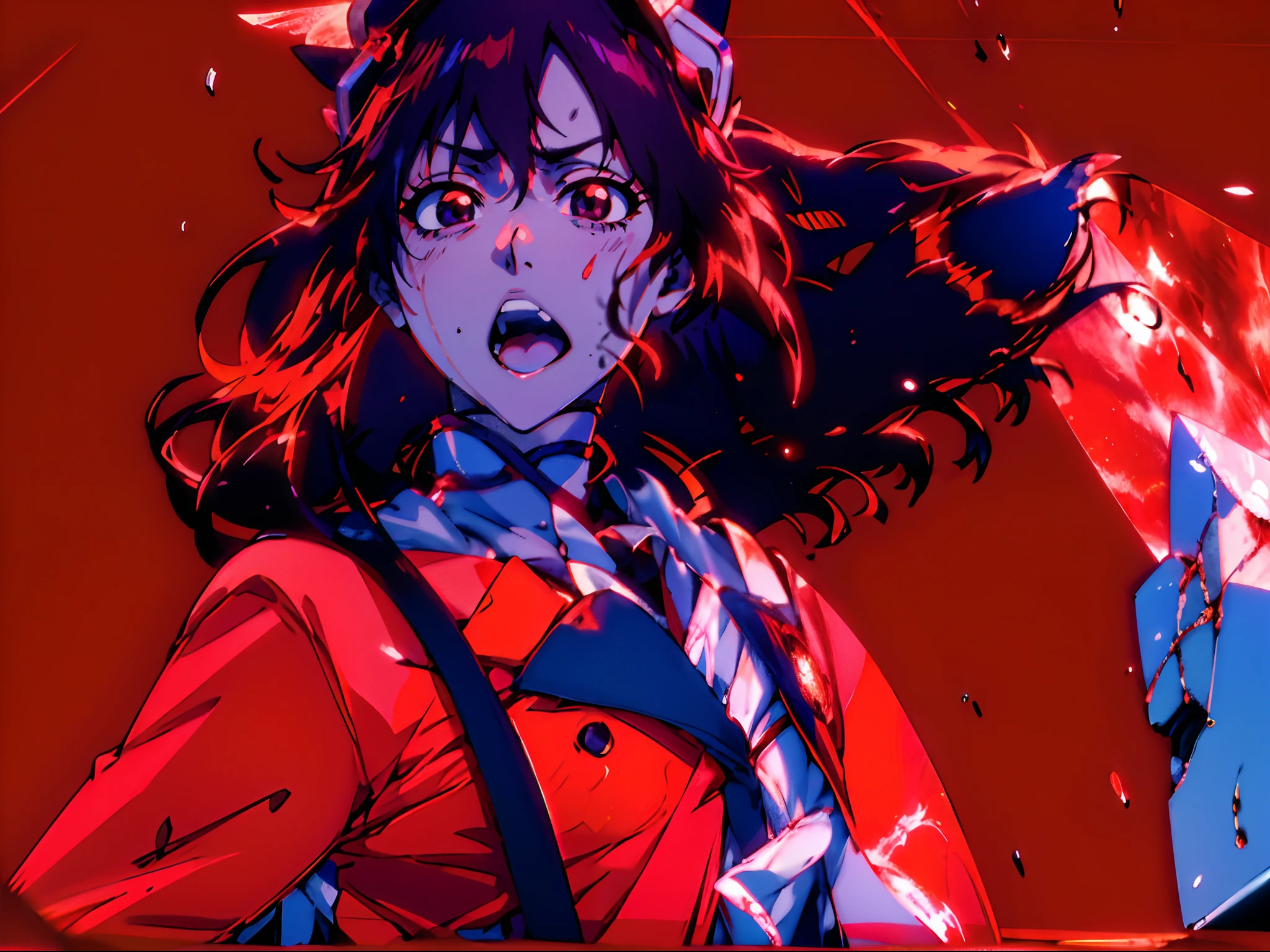 anime eyes, dark purple eyes