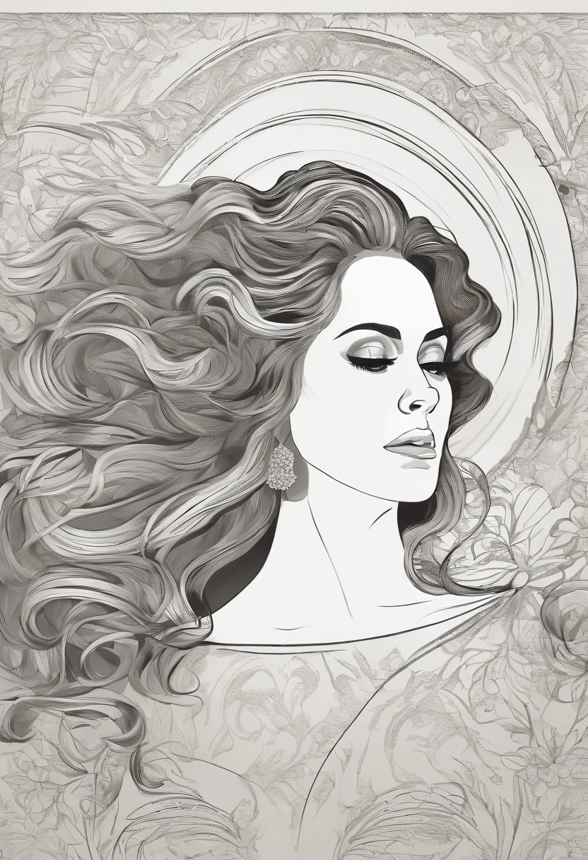 Adele singing with wavy hair