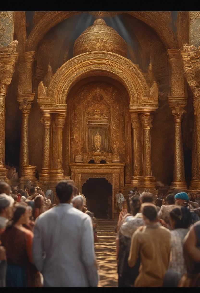 It creates an image of a society of people disrespecting others being selfish, high quality images, Ultra realistic details.
