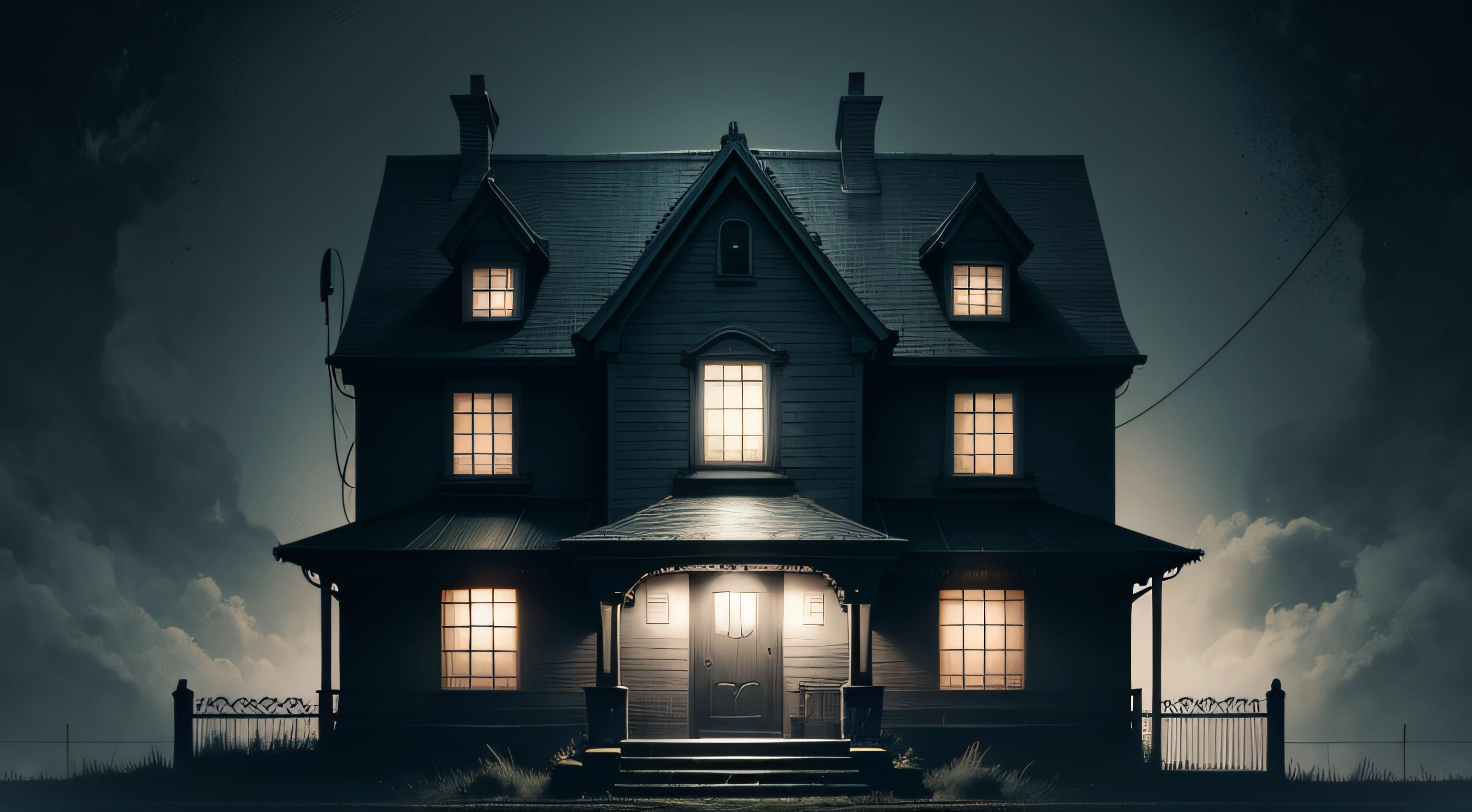 dark vibe paranormal house