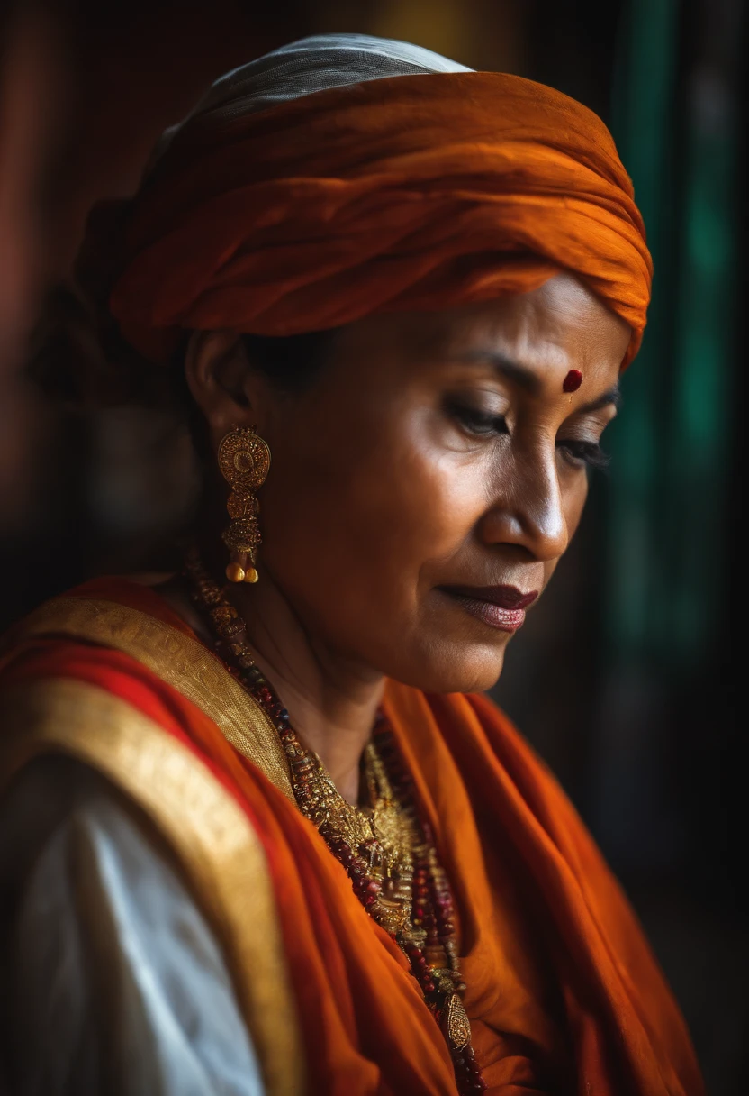 monk woman