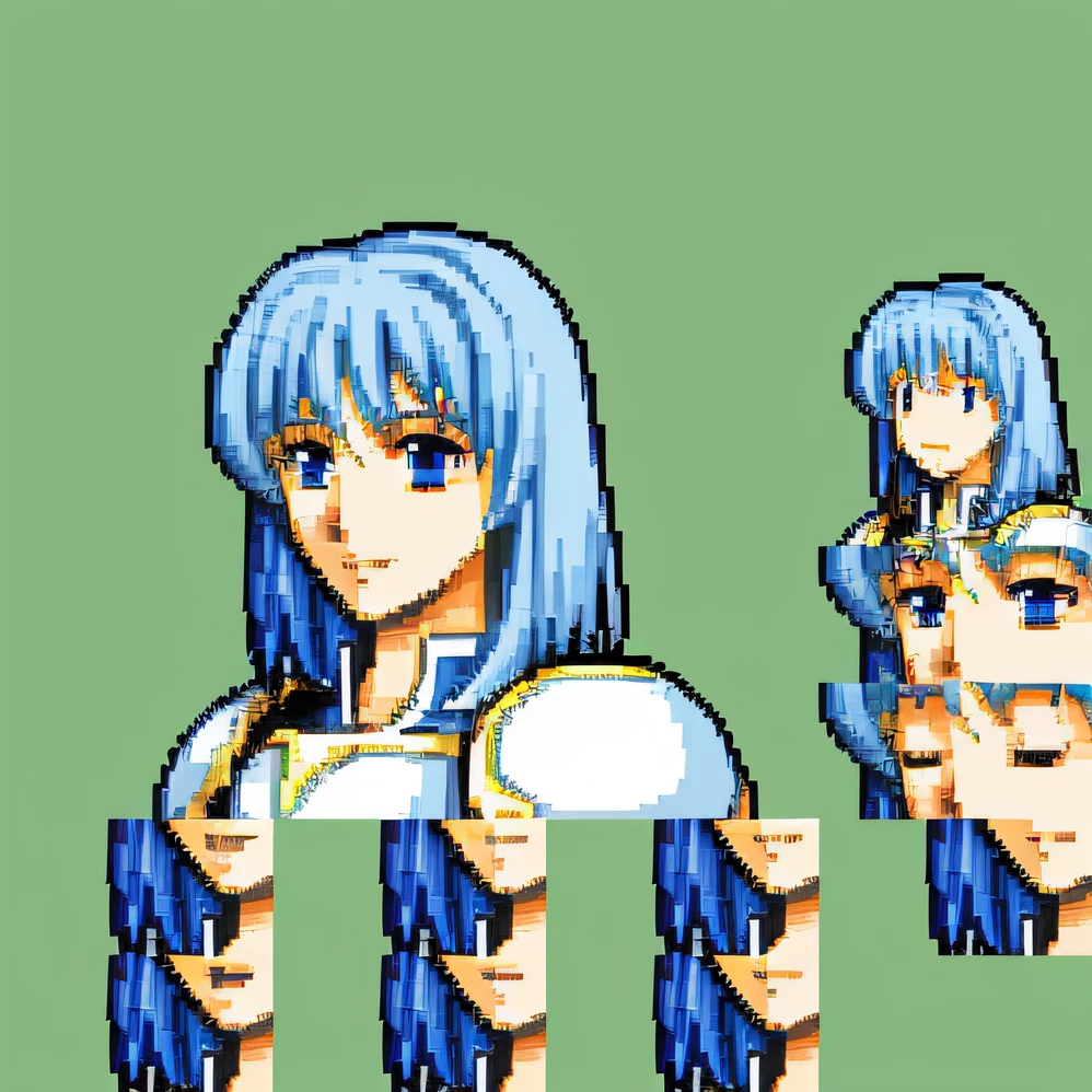 solo focus, quarterbody, frames, simple background, FE8, \(Fire Emblem\), sky blue armor , Sapphire eyes, Silver Hair