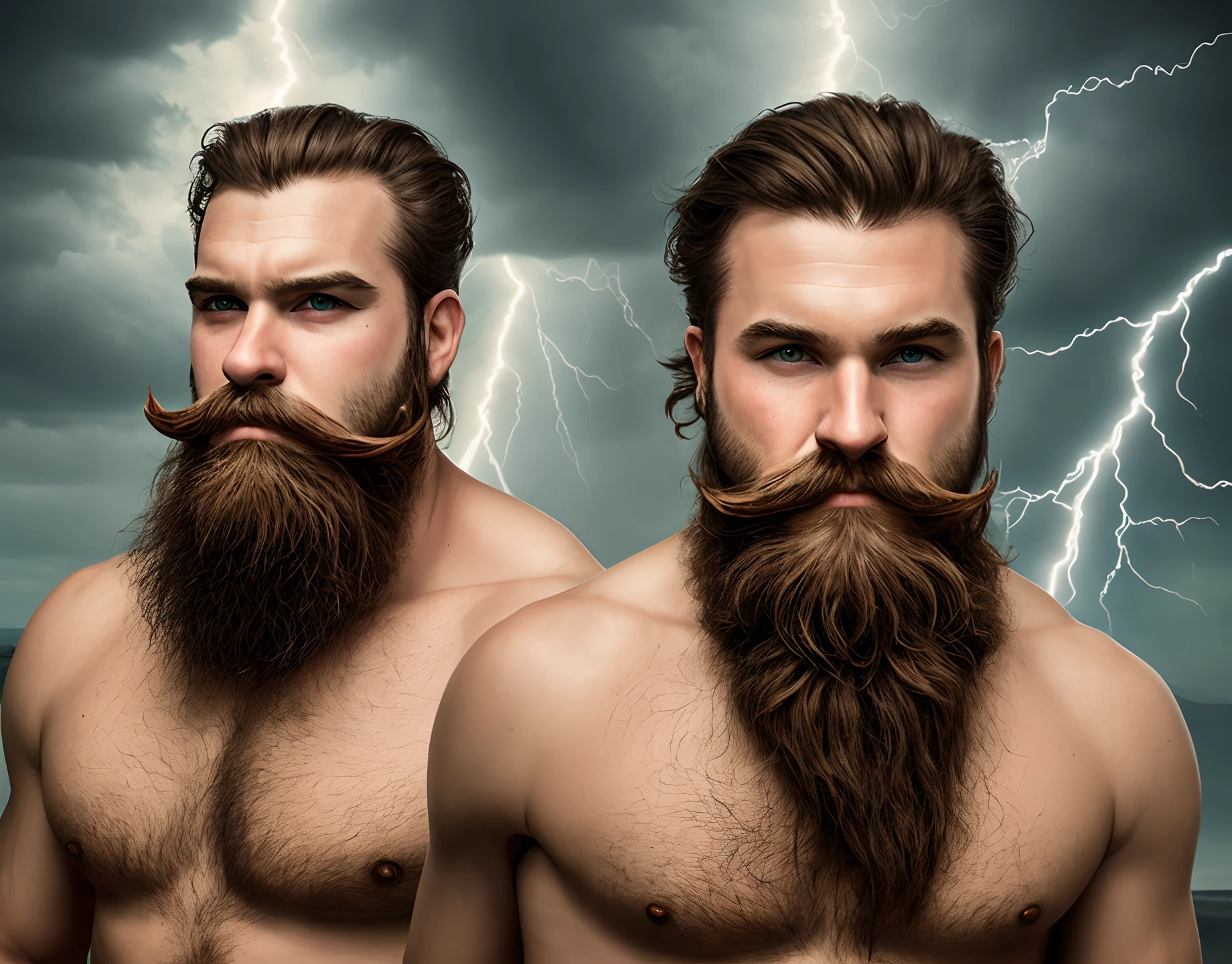 Beardmen  lightning