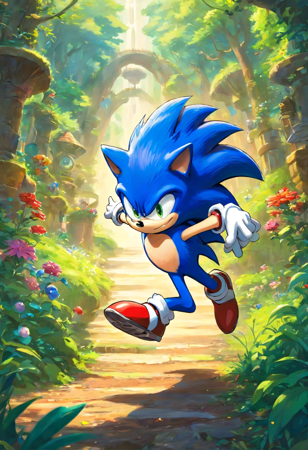 Sonic the hedgehog