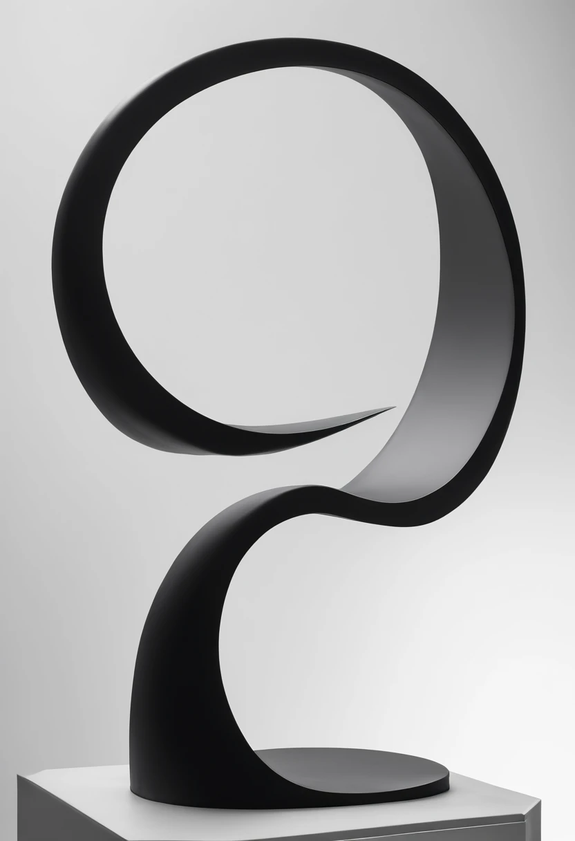 Illustration 2D fond blanc : une ligne noire précise ondulée