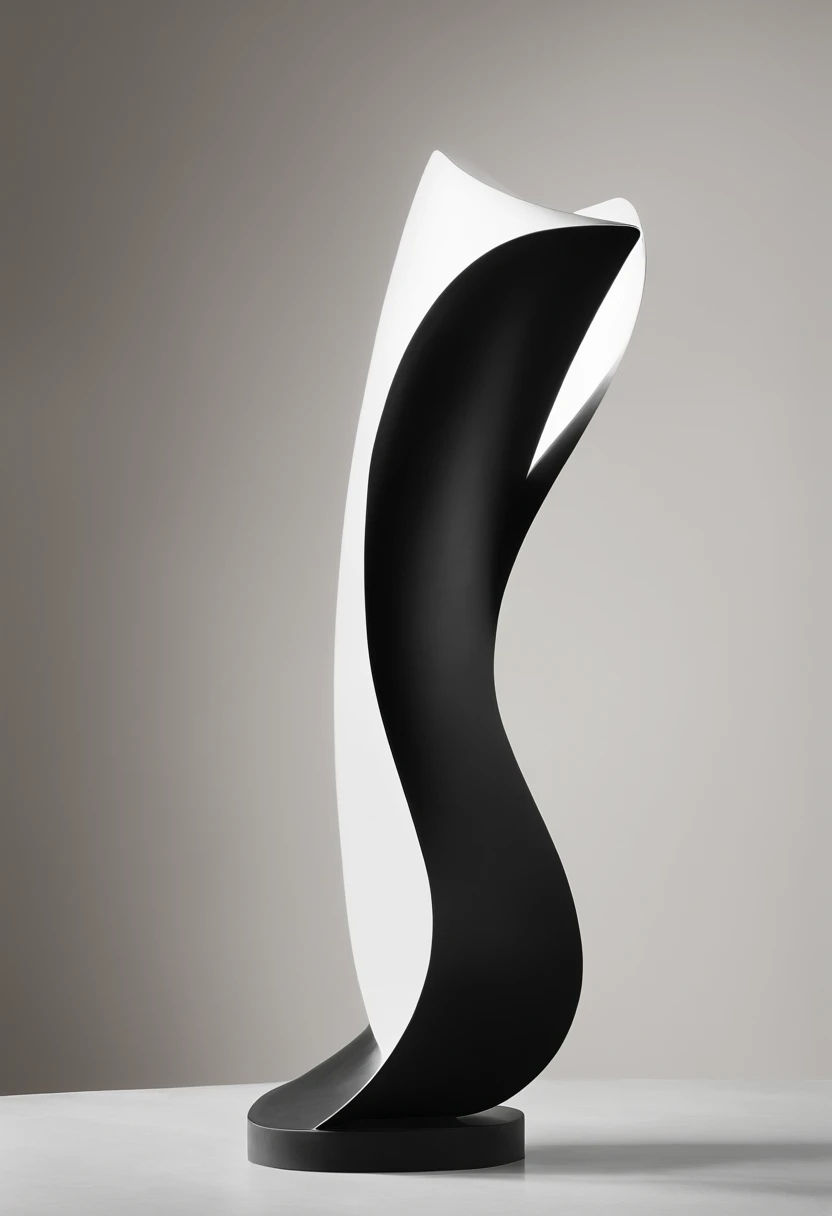 curves Minimalist, abstract monument, sculpture, monument sculpture, style by Isamu Noguchi