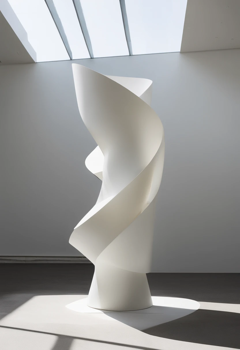 curves Minimalist, abstract monument, sculpture, monument sculpture, style by Isamu Noguchi