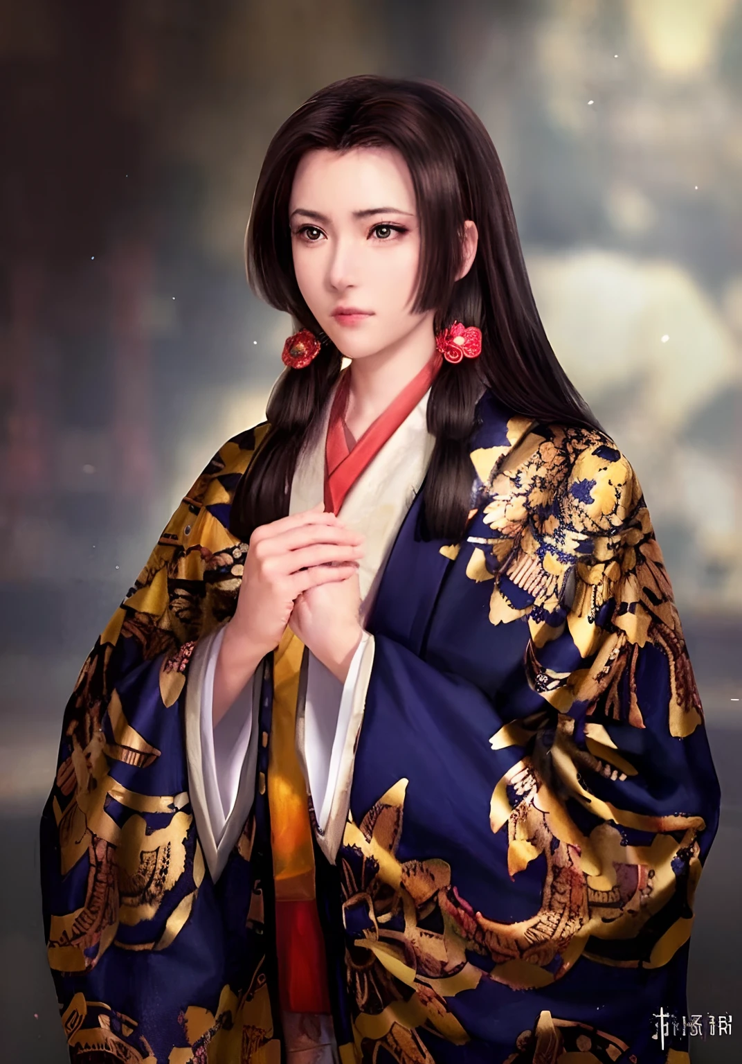 (Masterpiece:1.4, Best quality), (Intricate details), Unity 8k wallpaper, Ultra detailed, 1girll, NSFW, Bold, sexy looks,Real Human,komono