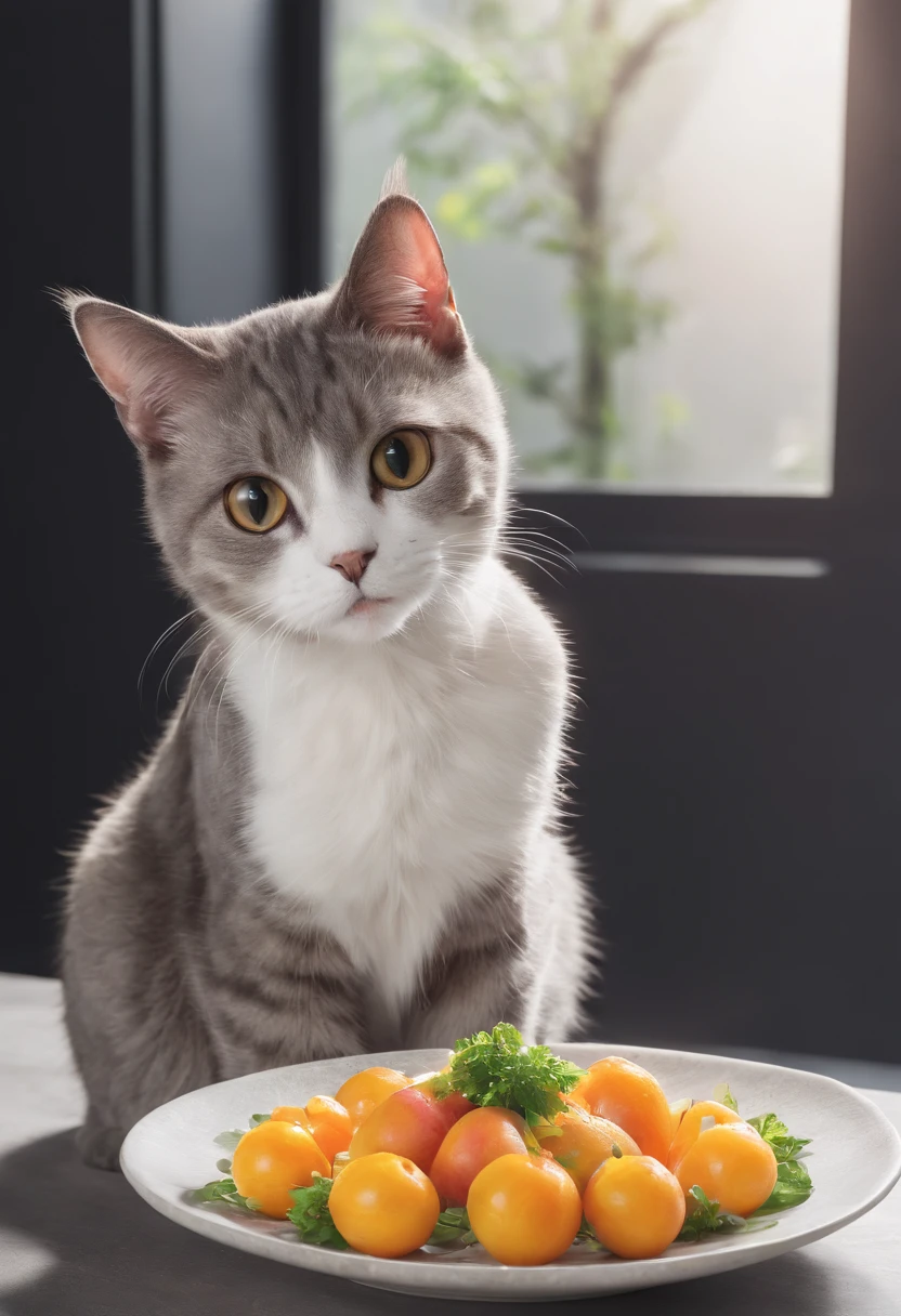 (cat,),(16k ultra-detadada resolution, master quality, high quality scenery), (textured skin, realistic hair), (vibrant lighting:0.9, night vision, magic background),(hdr_generation:1.2,photoreal