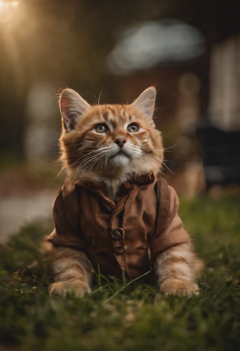gatito atigrado jugando fortnite