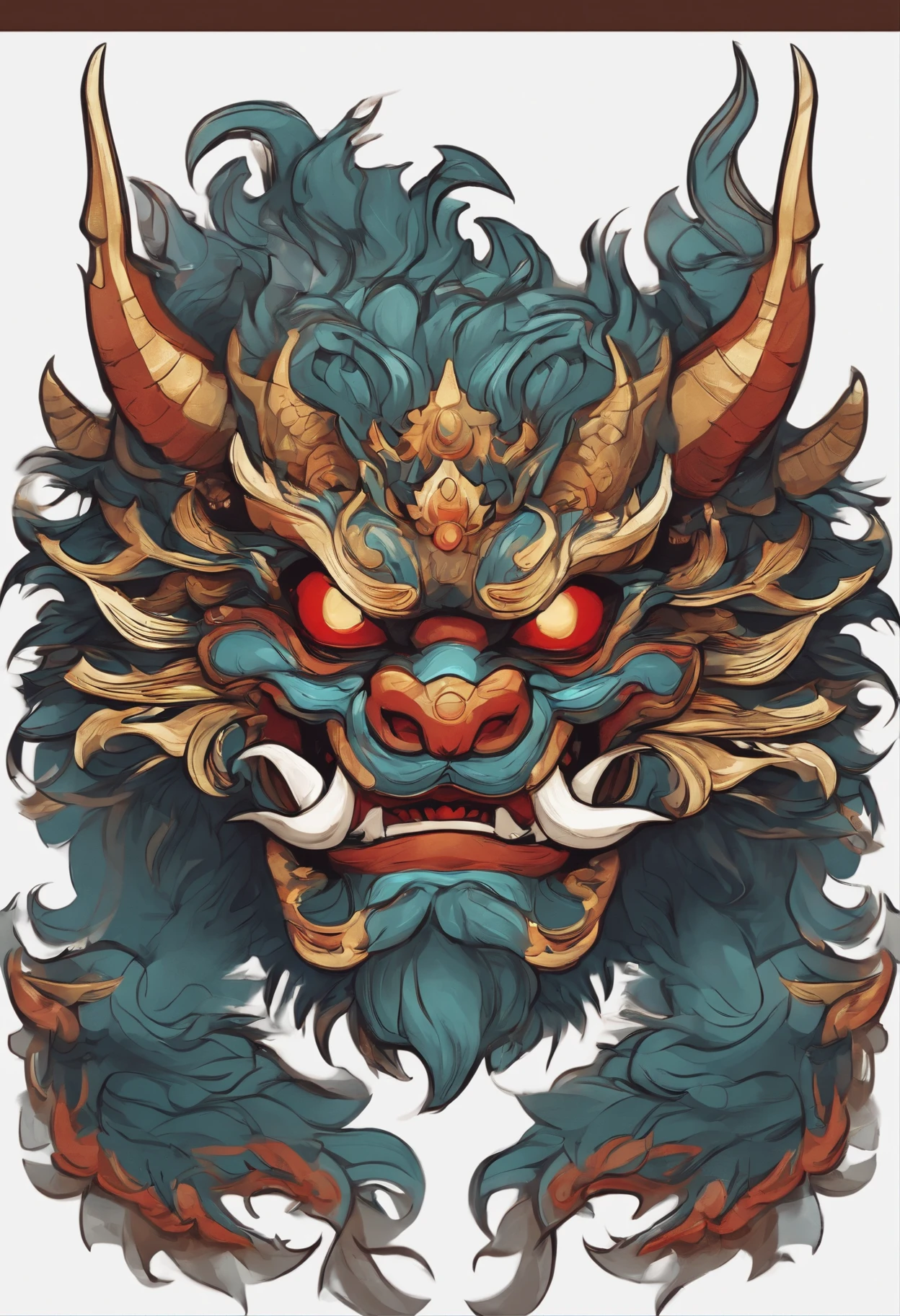 Portrait of  Sun Wukong,tattoo design,Monochrome,1y0n, <lora:1y0n:0.8>