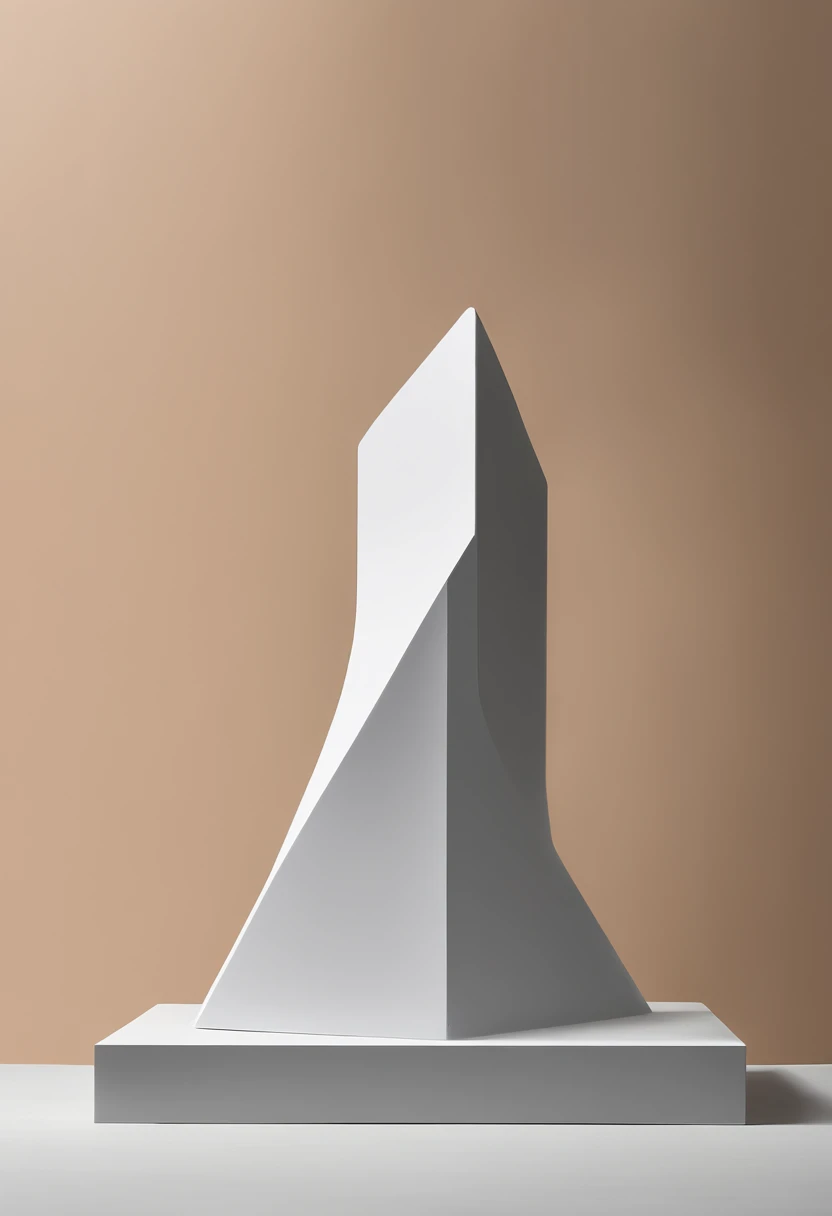 Minimalist monument, curves Minimalist, sculpture monument , 4 sides of the monument in pictures, war monument