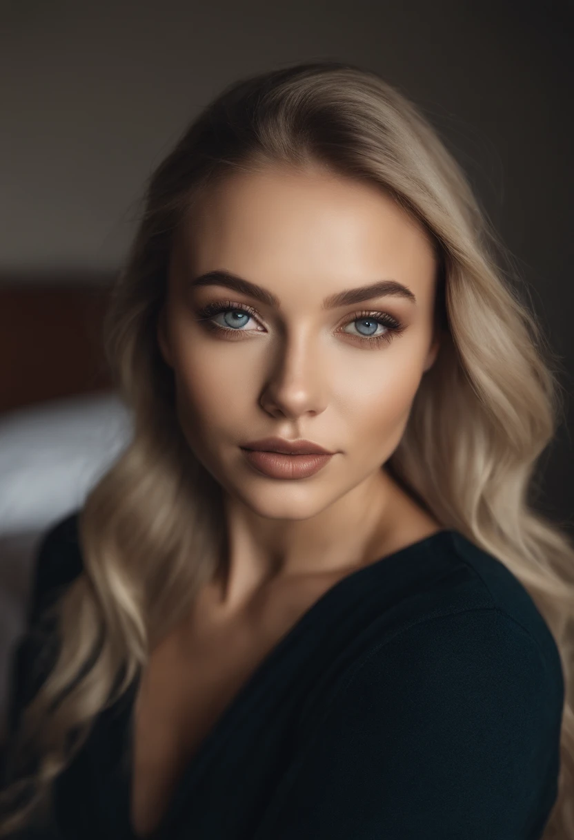 Woman nacked, small boobs, without clothes, Sexy girl with blue eyes, portrait sophie mudd, portrait corinna kopf, blonde hair and large eyes, Selfie einer jungen Frau, Augen im club Violet Myers, ohne Make-up, Natural makeup, Blick direkt in die Kamera, Gesicht mit Artgram, dezentes Make-up, Stunning full body shot, im Schlafzimmer, Spaltung