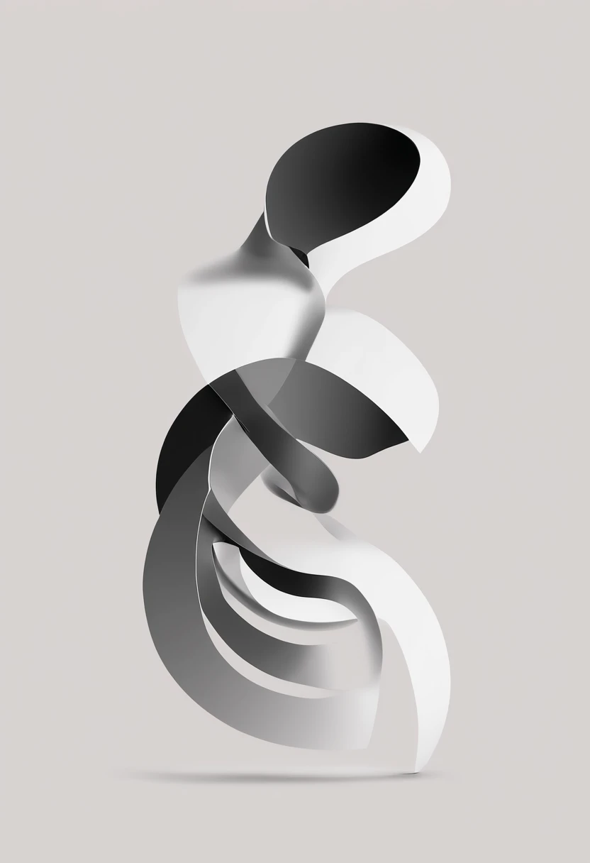 Majestic monument, with elements of human connection, minimalist curves, minimalist, abstract monument style, monument with the image of arms connecting with each other