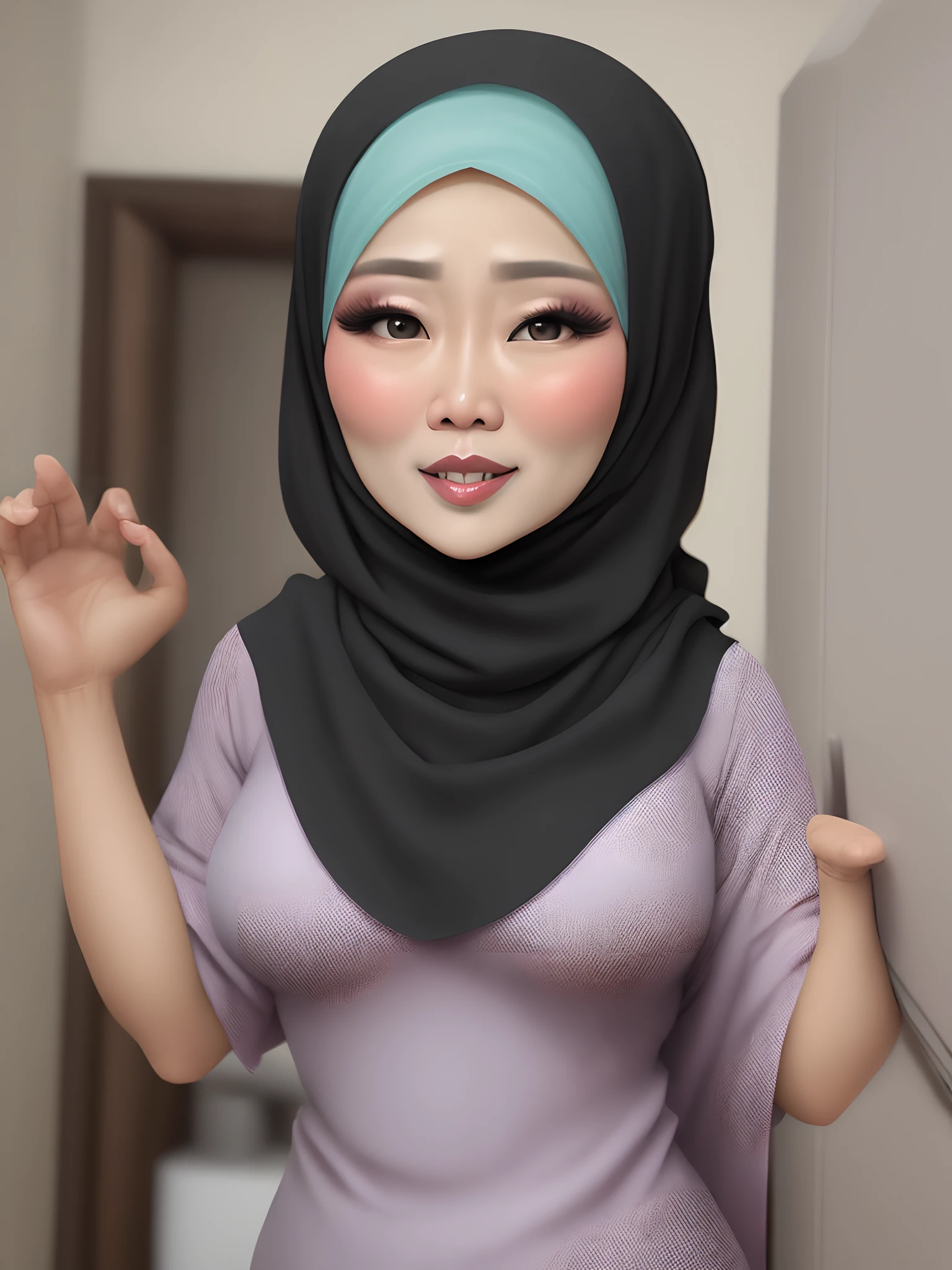 Malay hijab girl having sex with indian men