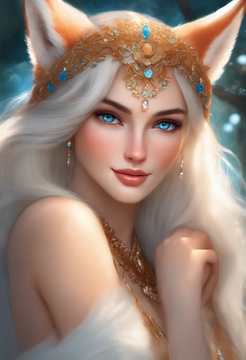 furry body, big tail, Highly detailed,, Masterpiece, 1girl , , ornate, Intricate,, caustics, Portrait, , Furry, NSFW, DOTA2, deceive, body complet, Fluffy,
naked body, , hood, blue eyes